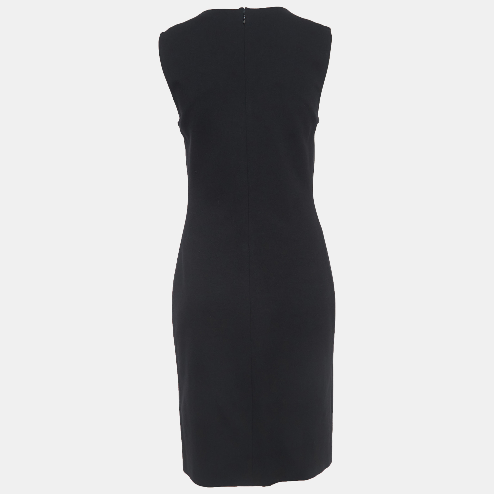 

Diane Von Furstenberg Black Jersey Cut-Out Midi Dress