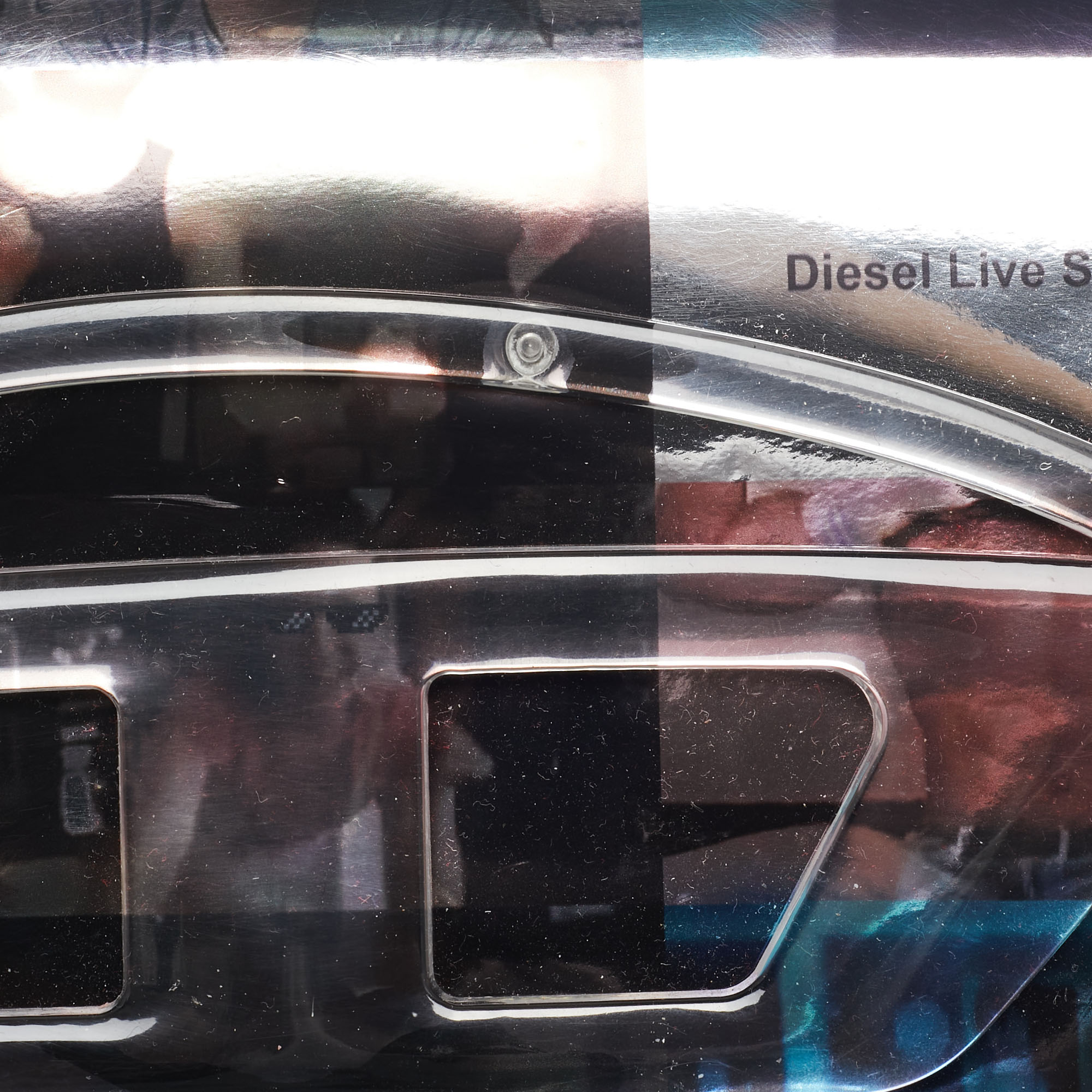 Diesel Multicolor Patent Leather 1DR-Iconic Shoulder Bag 
