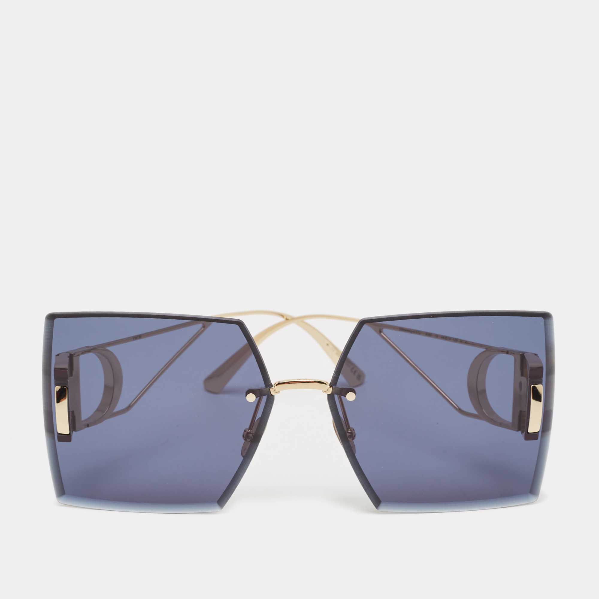 

Dior Blue/Gold 30 Montaigne S7U Square Sunglasses