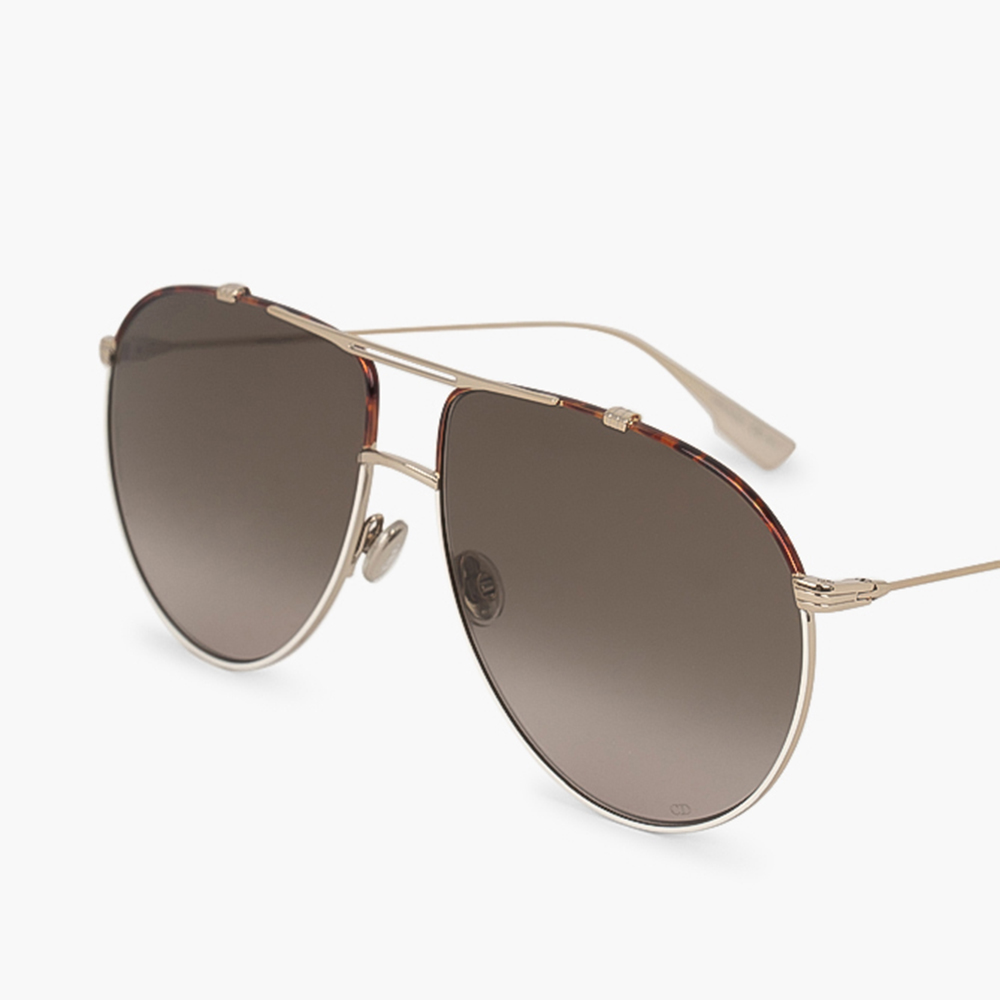 

Dior Gold Monsieur1 Pilot Sunglasses