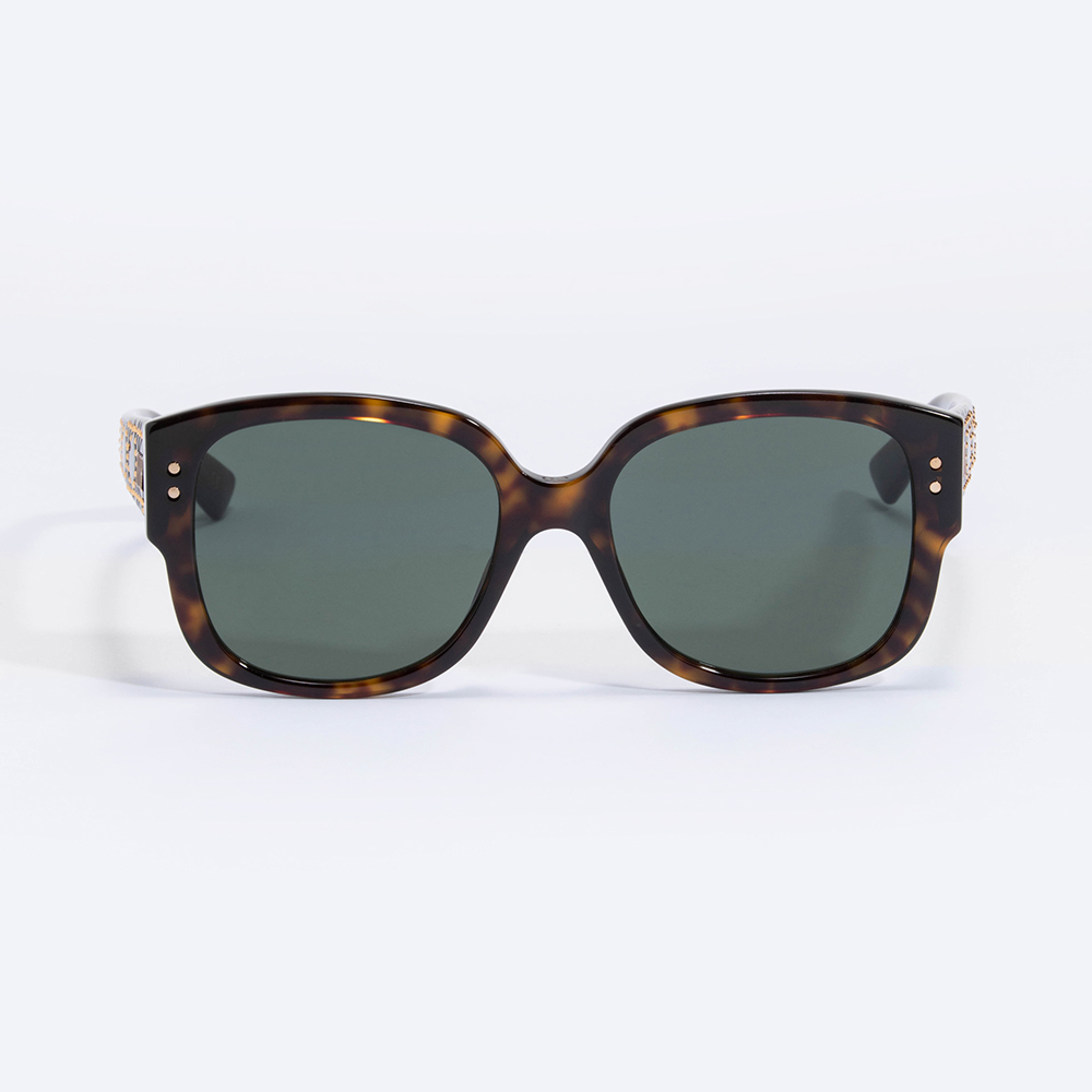 

Dior Brown Lady Studs Oversized Sunglasses