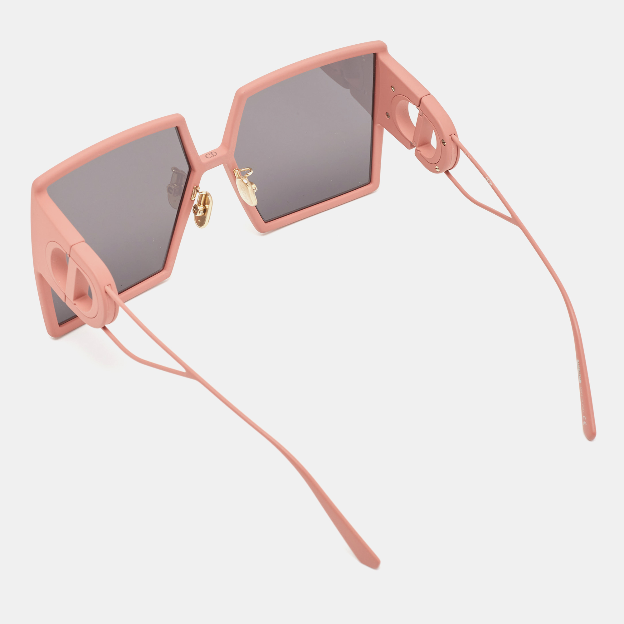 

Dior Black/ Matte Pink 30 Montaigne SU Square Sunglasses