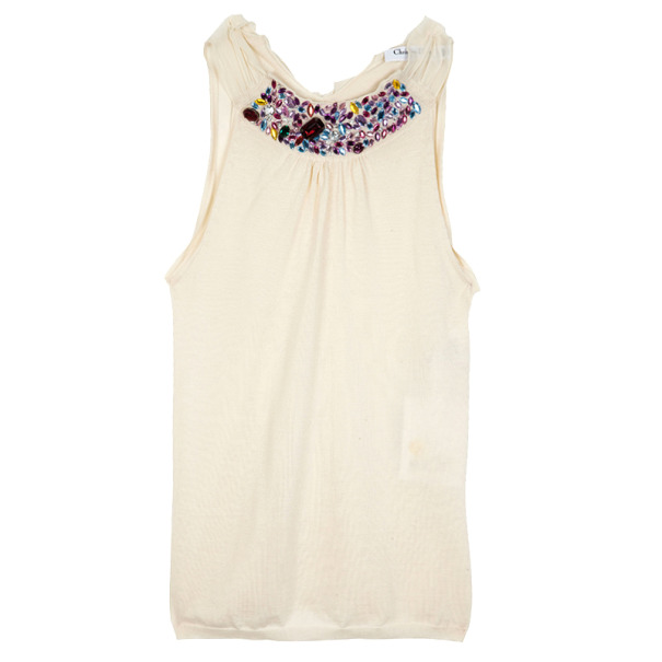 مملوكة مسبقًا Dior Halterneck Embellished Top M