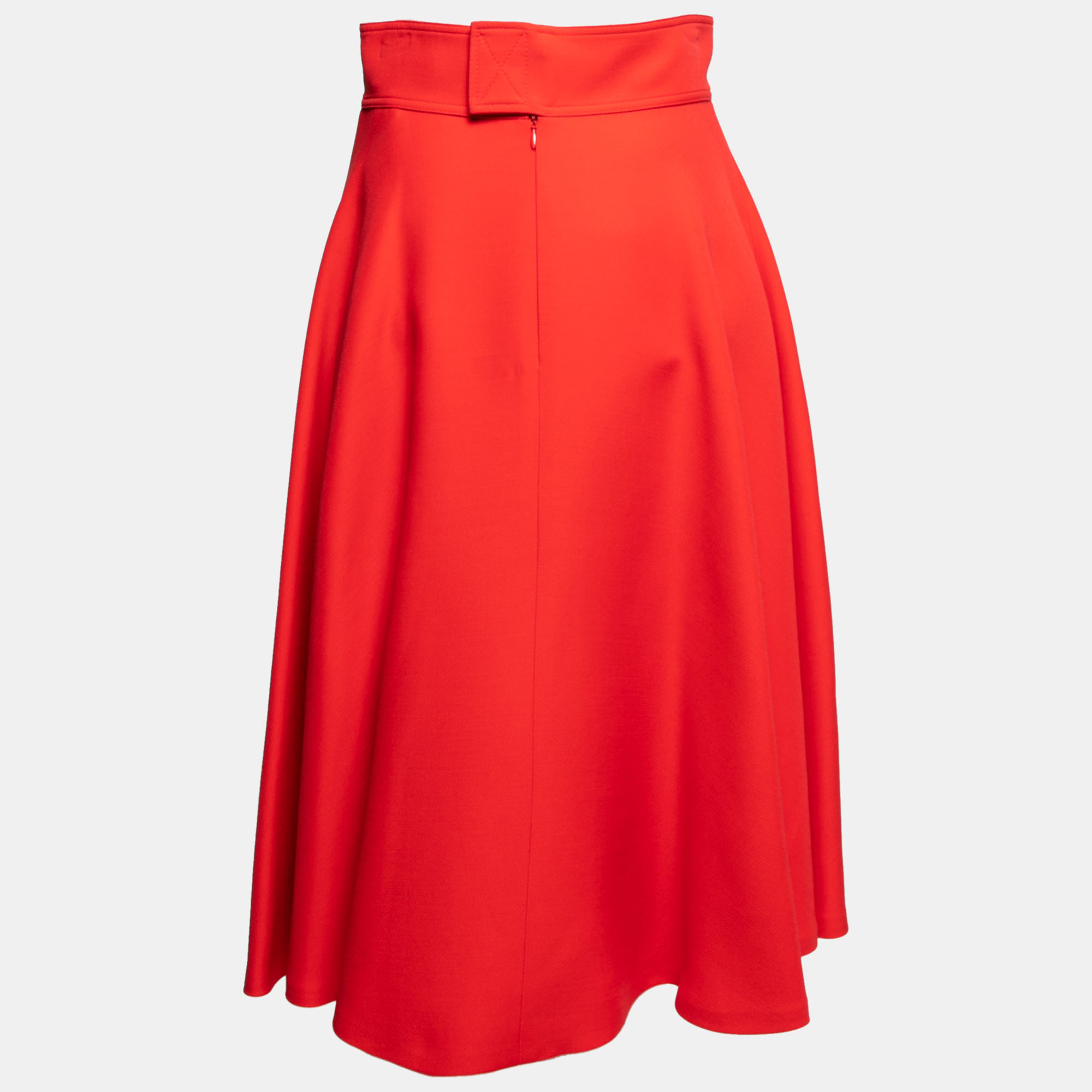 

Dior Coral Wool & Silk Flared Skirt, Pink