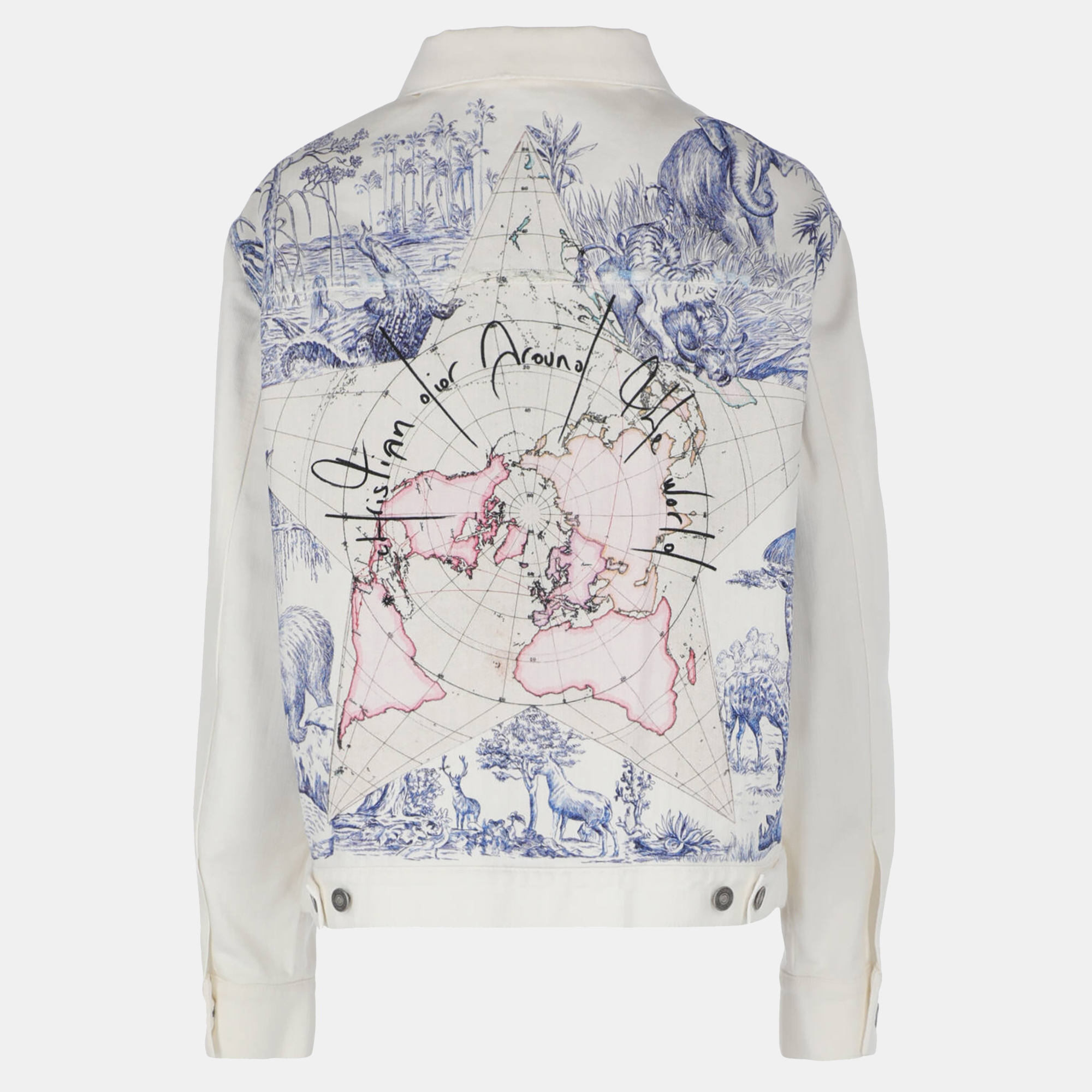 

Dior Women' Cotton Jacket - Navy, Navy blue