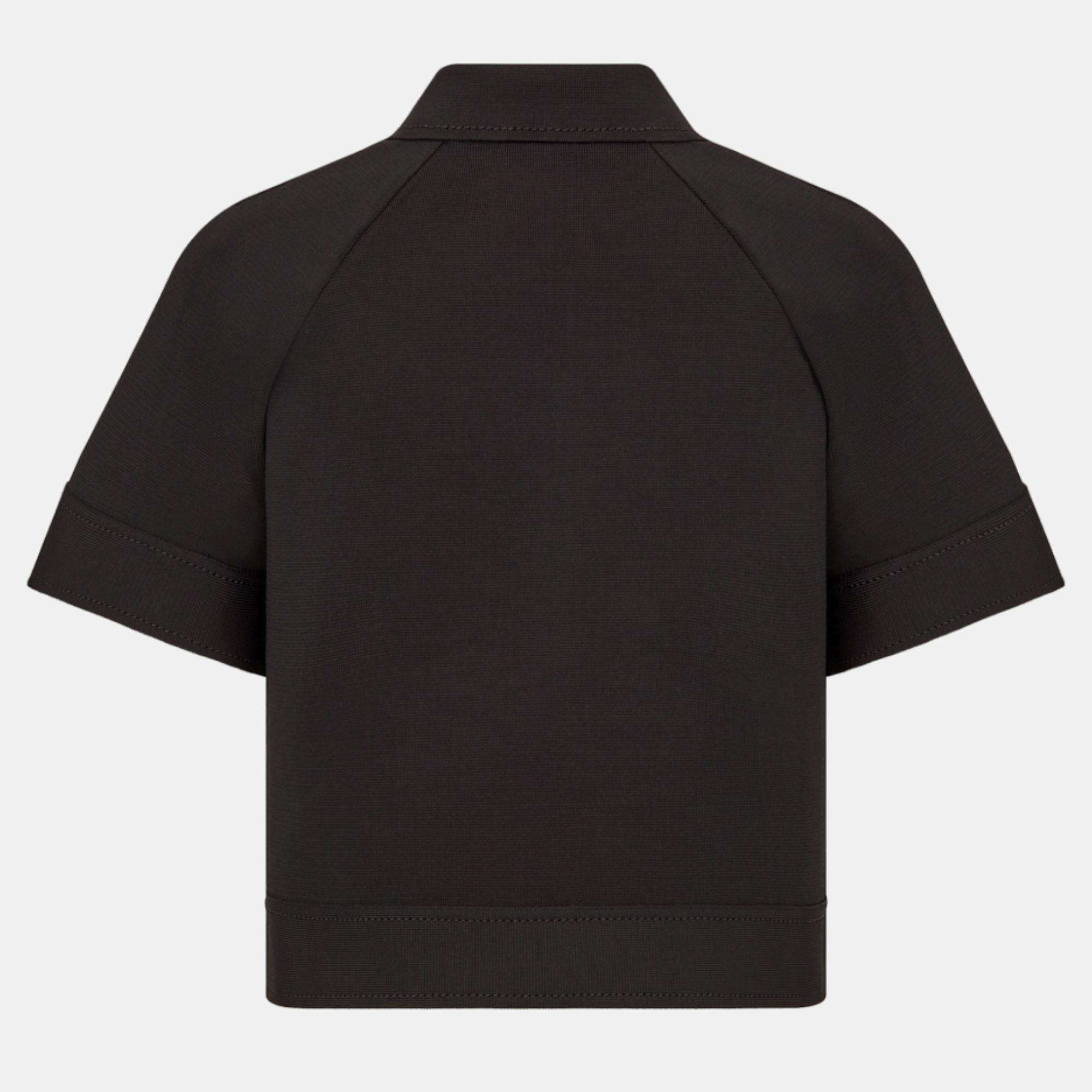 

Christian Dior Black Mesh Jacket
