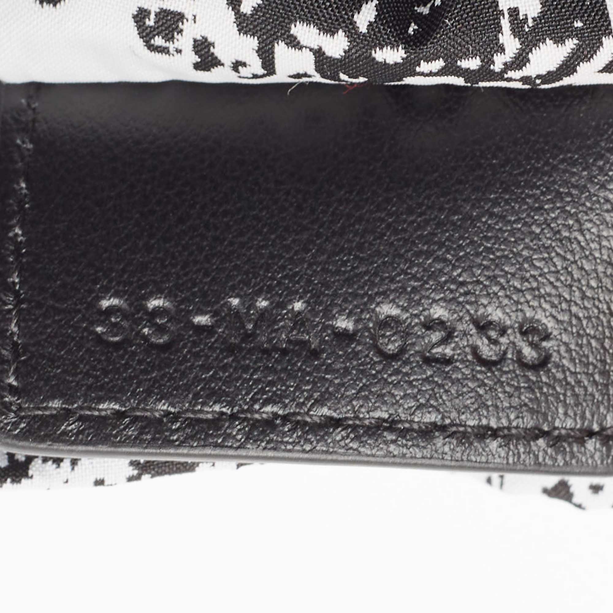 Dior Black/White Plan De Paris Nylon Diortravel Pouch 