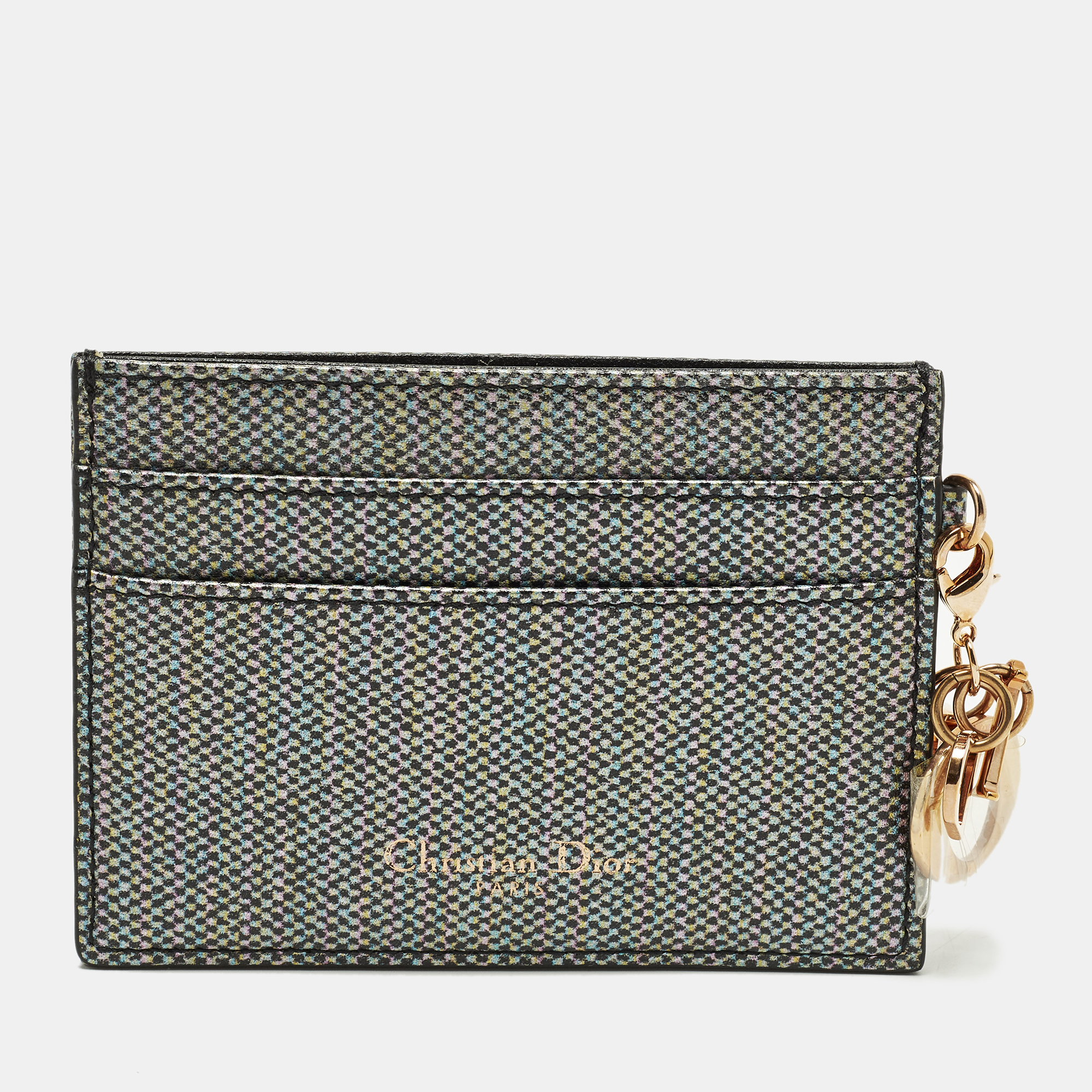 

Dior Lady Dior Multicolor Leather Card Holder