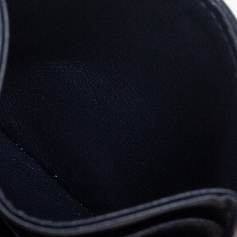 

Dior Navy Blue Oblique Canvas and Leather Card Holder