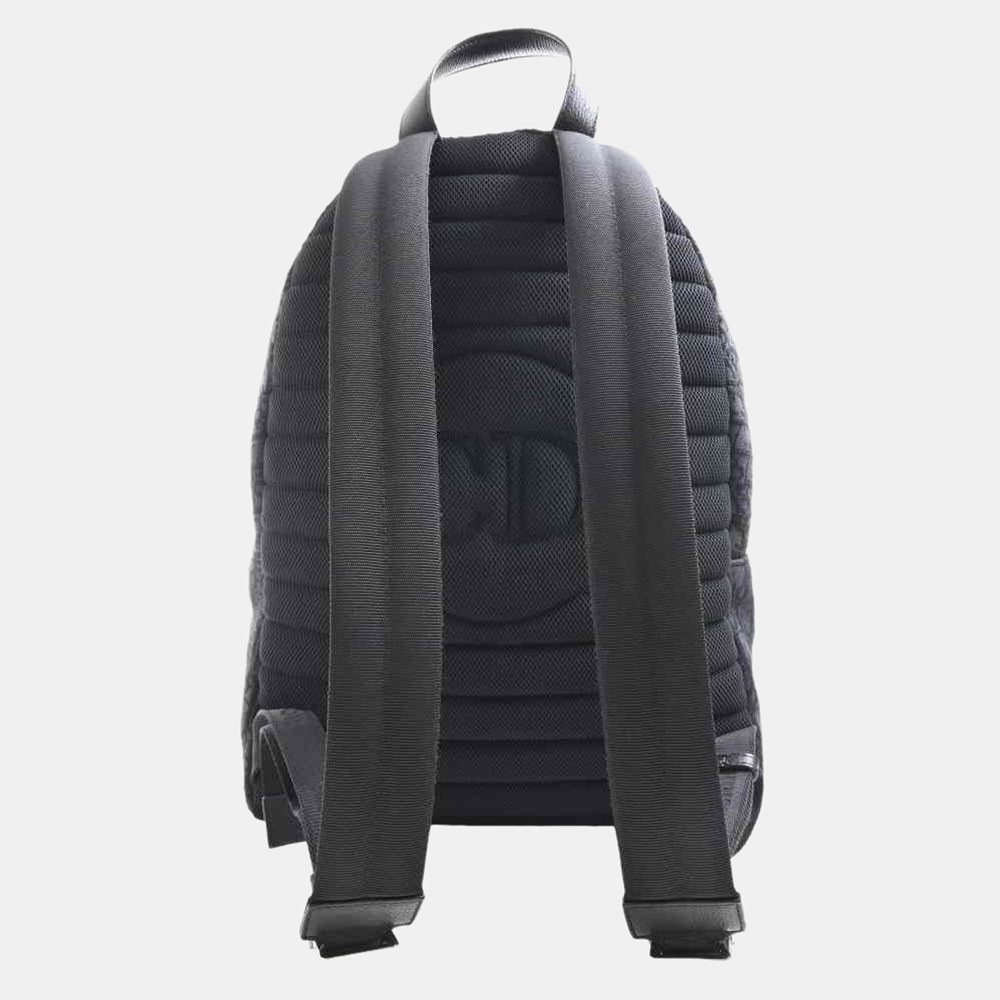 

Dior Black Canvas Oblique Jacquard Rider Backpack