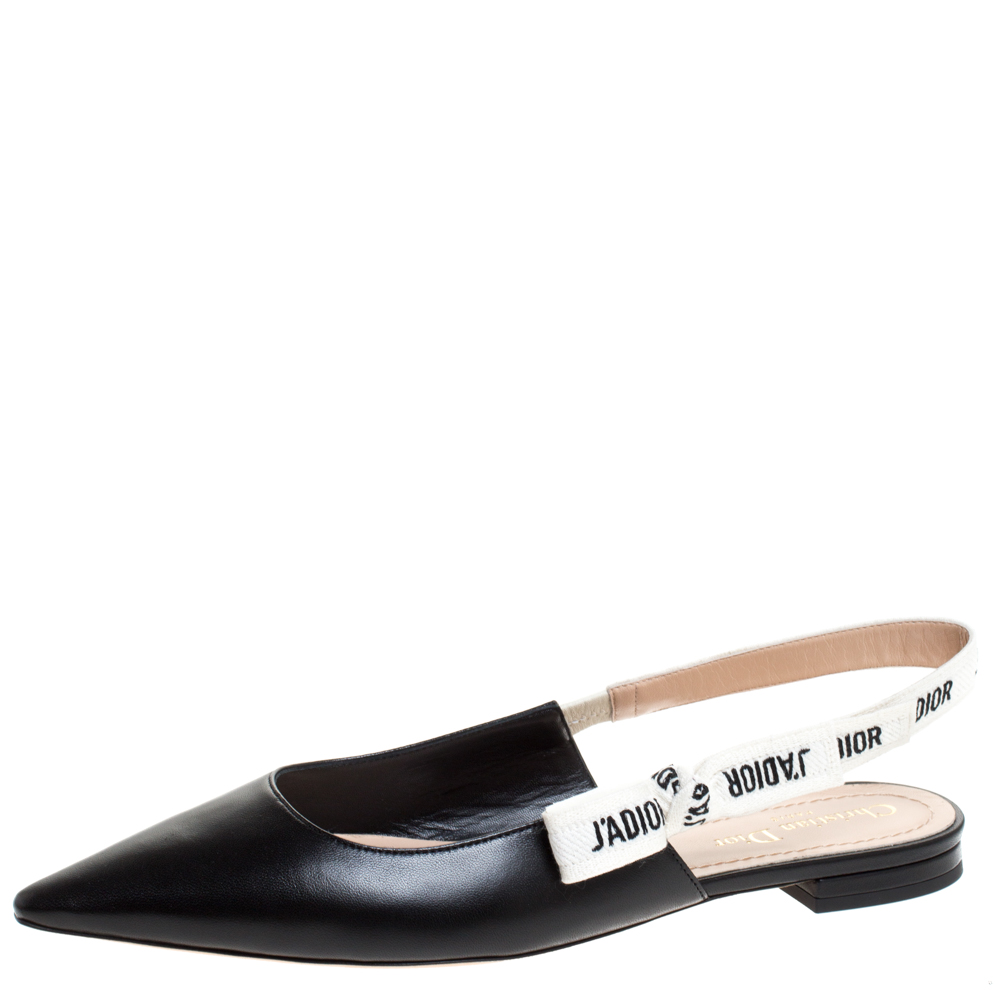 dior pointed flats