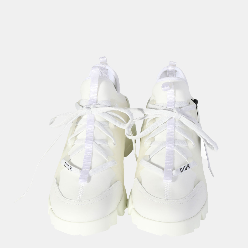 

Dior White Technical Fabric D-Connect Sneaker Size EU