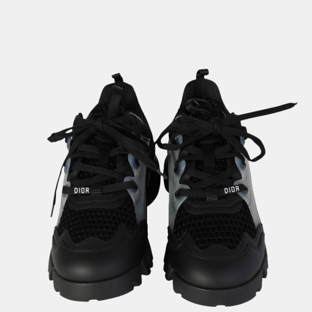 

Dior Black/Silver Technical Fabric D-Connect Sneaker Size EU