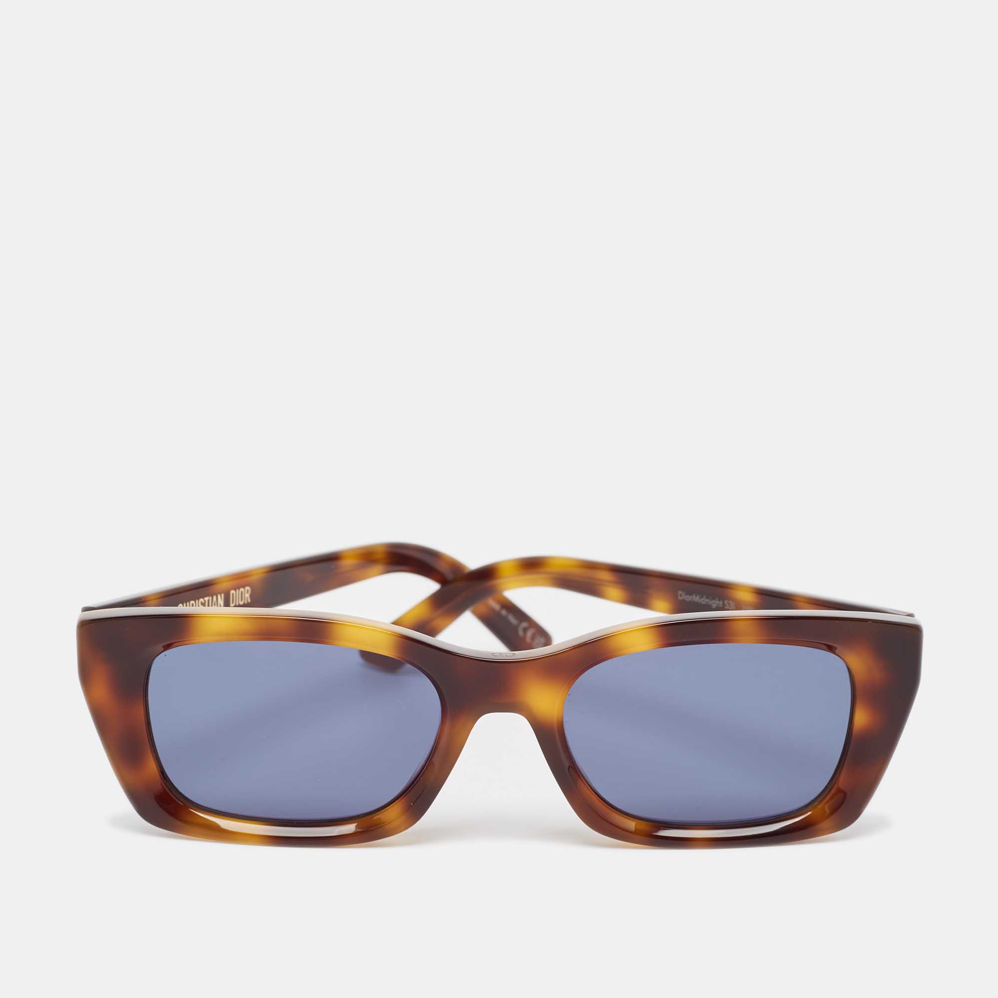 

Dior Brown Tortoise DiorMidnight S31 Frame Square Sunglasses