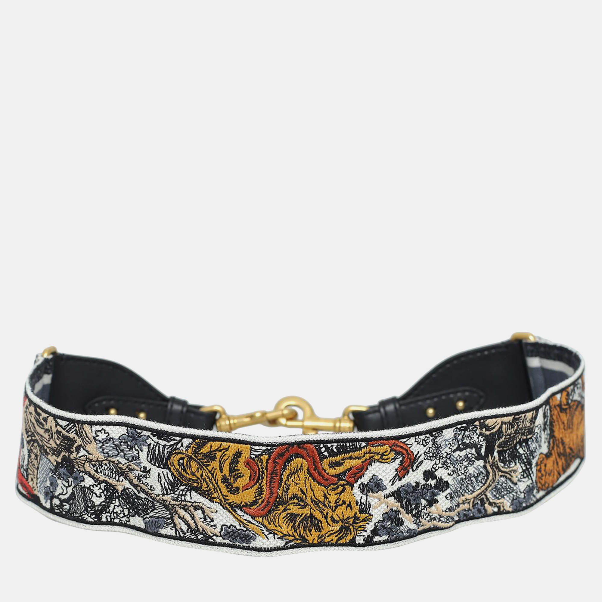 

Christian Dior Embroidered Bag Strap, Multicolor