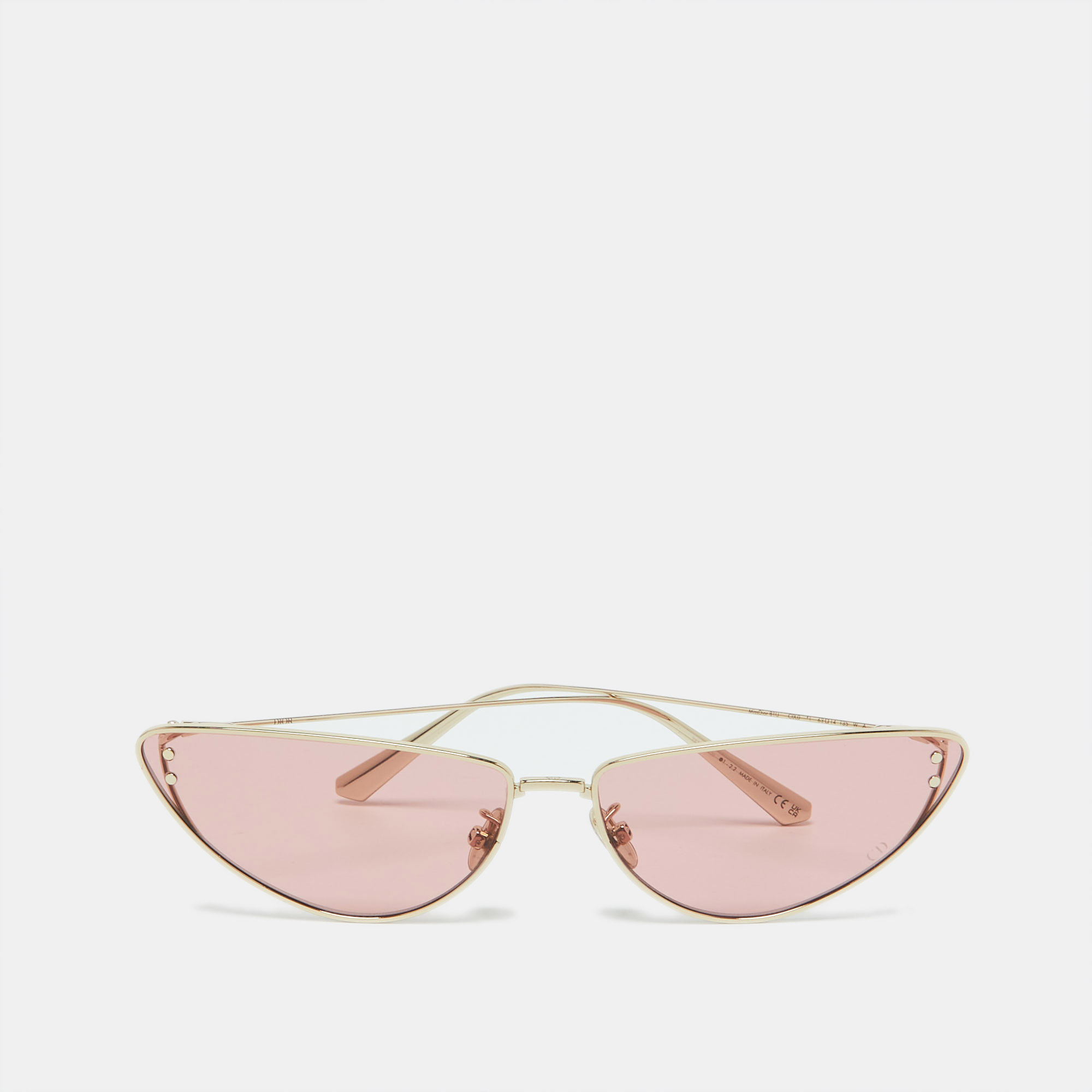 

Dior Gold Tone/Pink MissDior B1U Cat-Eye Sunglasses