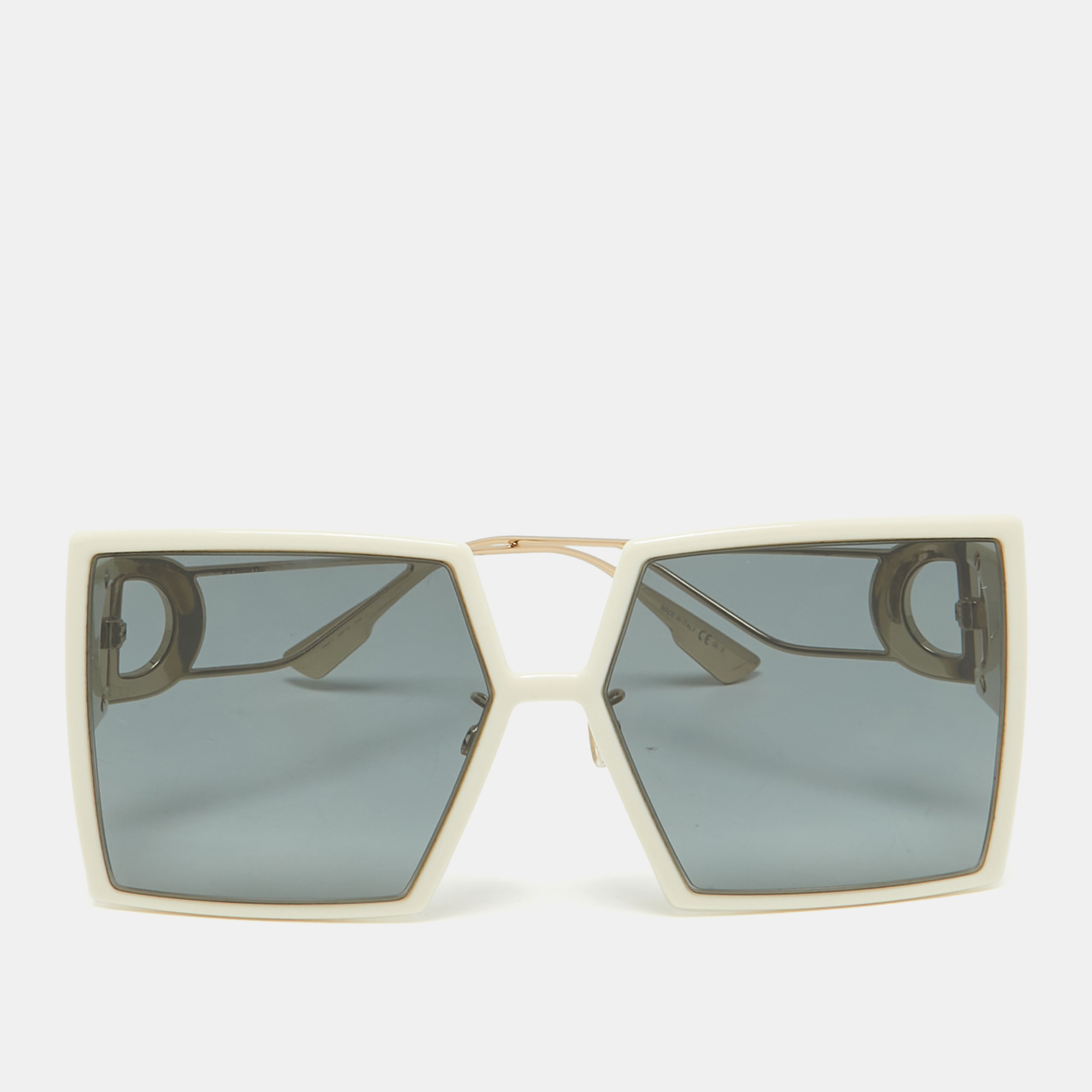 

Dior Off White/Black 30 Montaigne Square Sunglasses