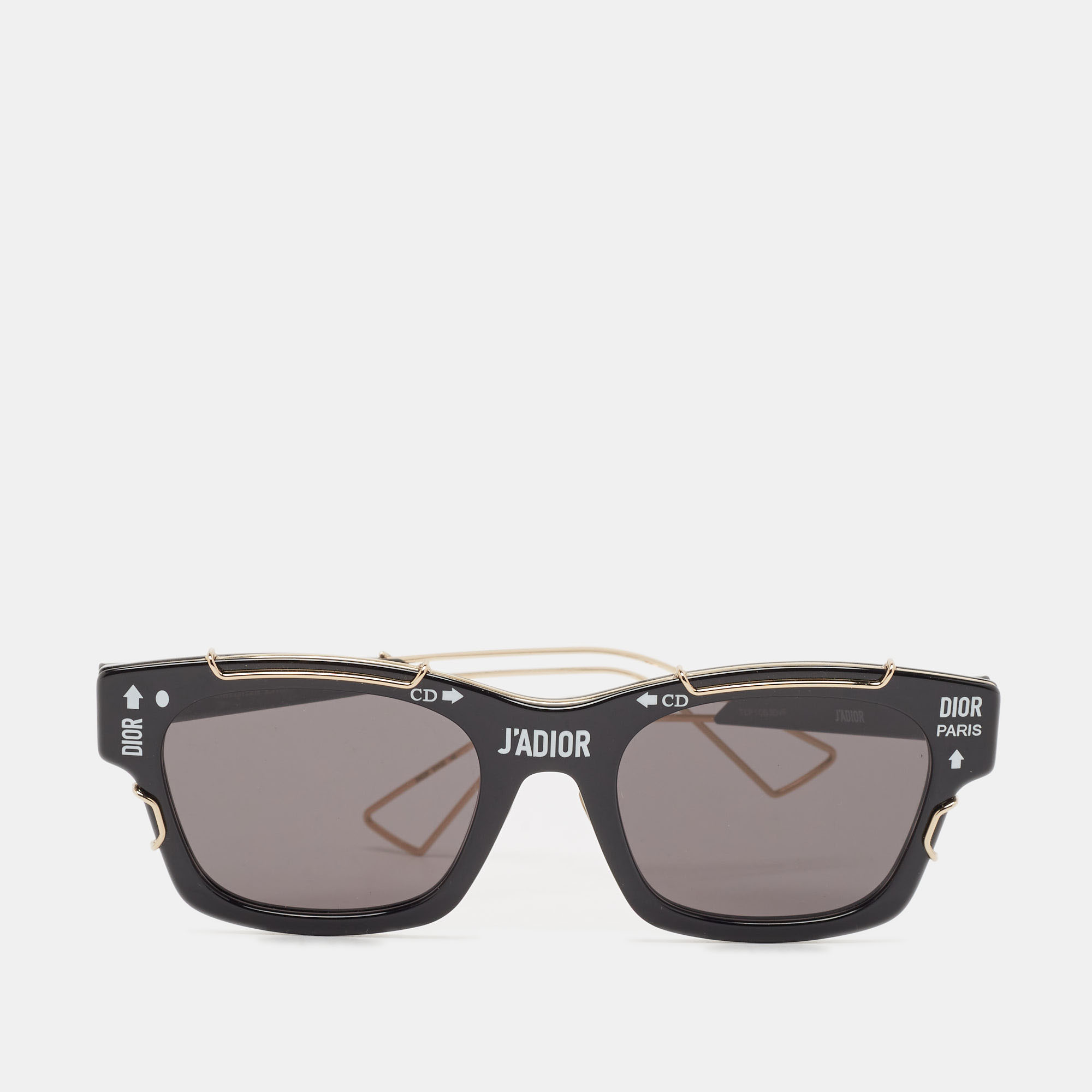 

Dior Black/Gold Tone Frame J'ADIOR Frame Sunglasses