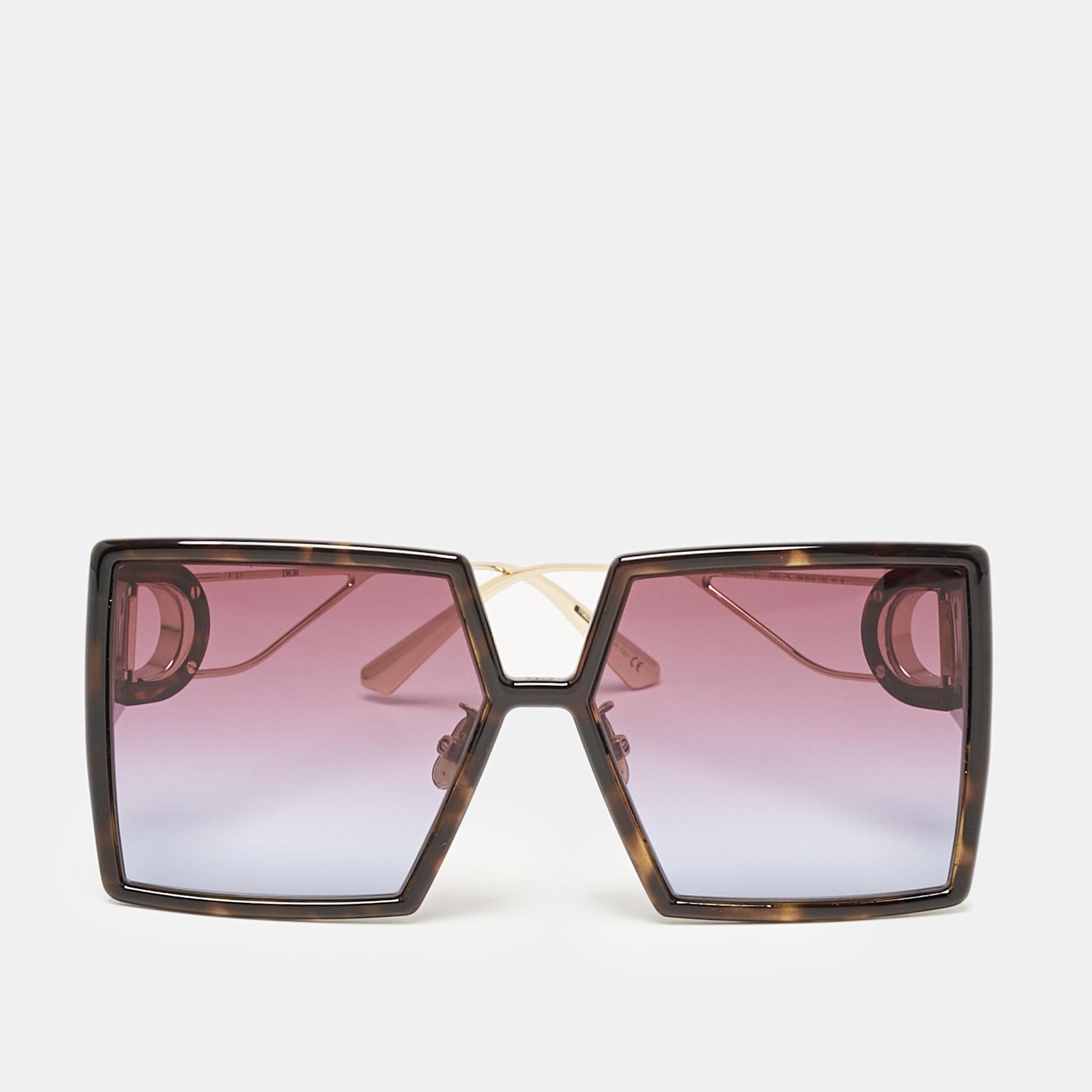 

Dior Black Gradient 30 Montaigne SU Oversized Sunglasses