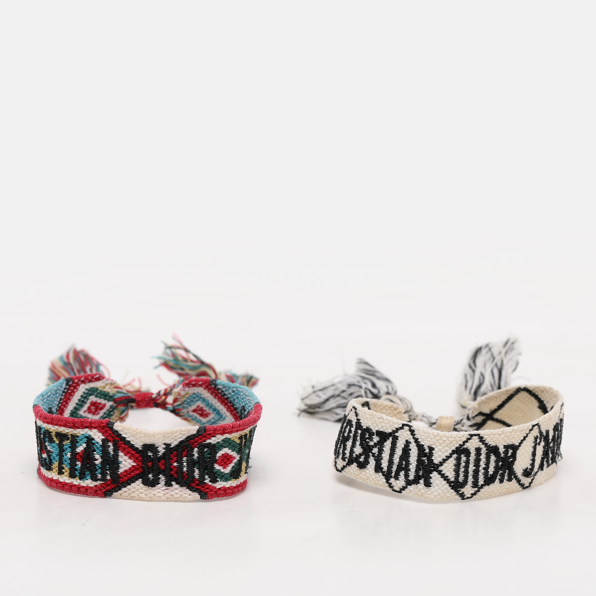 

Dior J'Adior Woven Fabric Friendhsip Bracelet, Multicolor