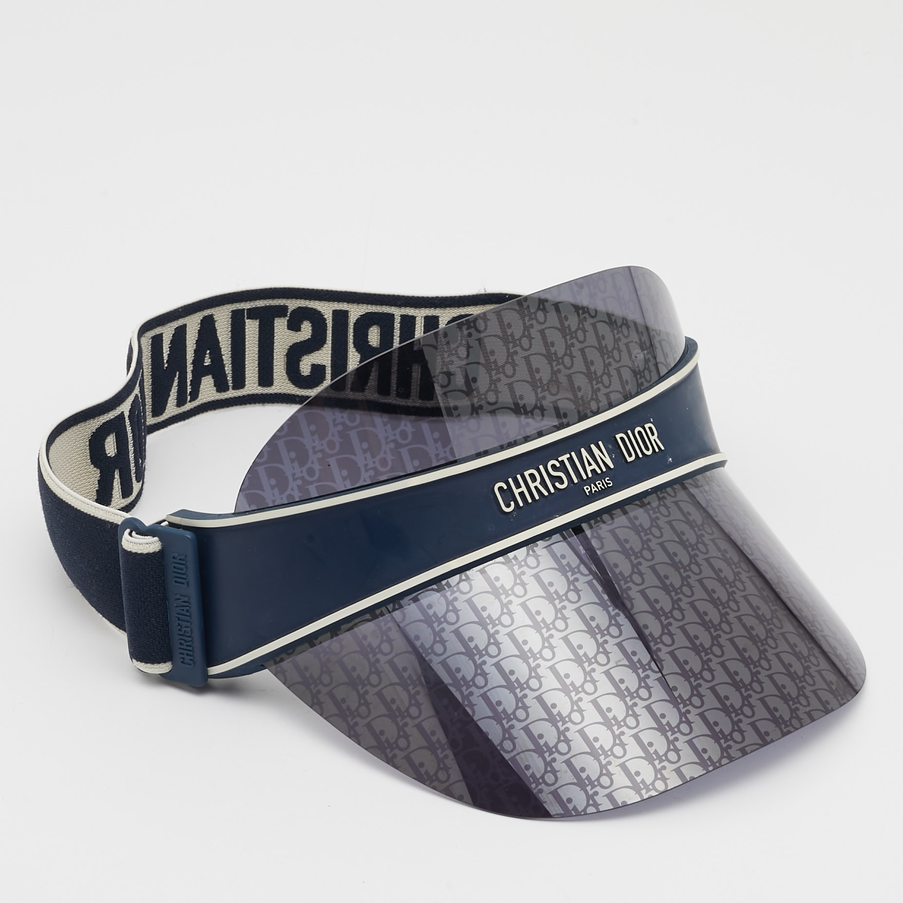

Dior Navy Blue Oblique Dior Club1 Visor