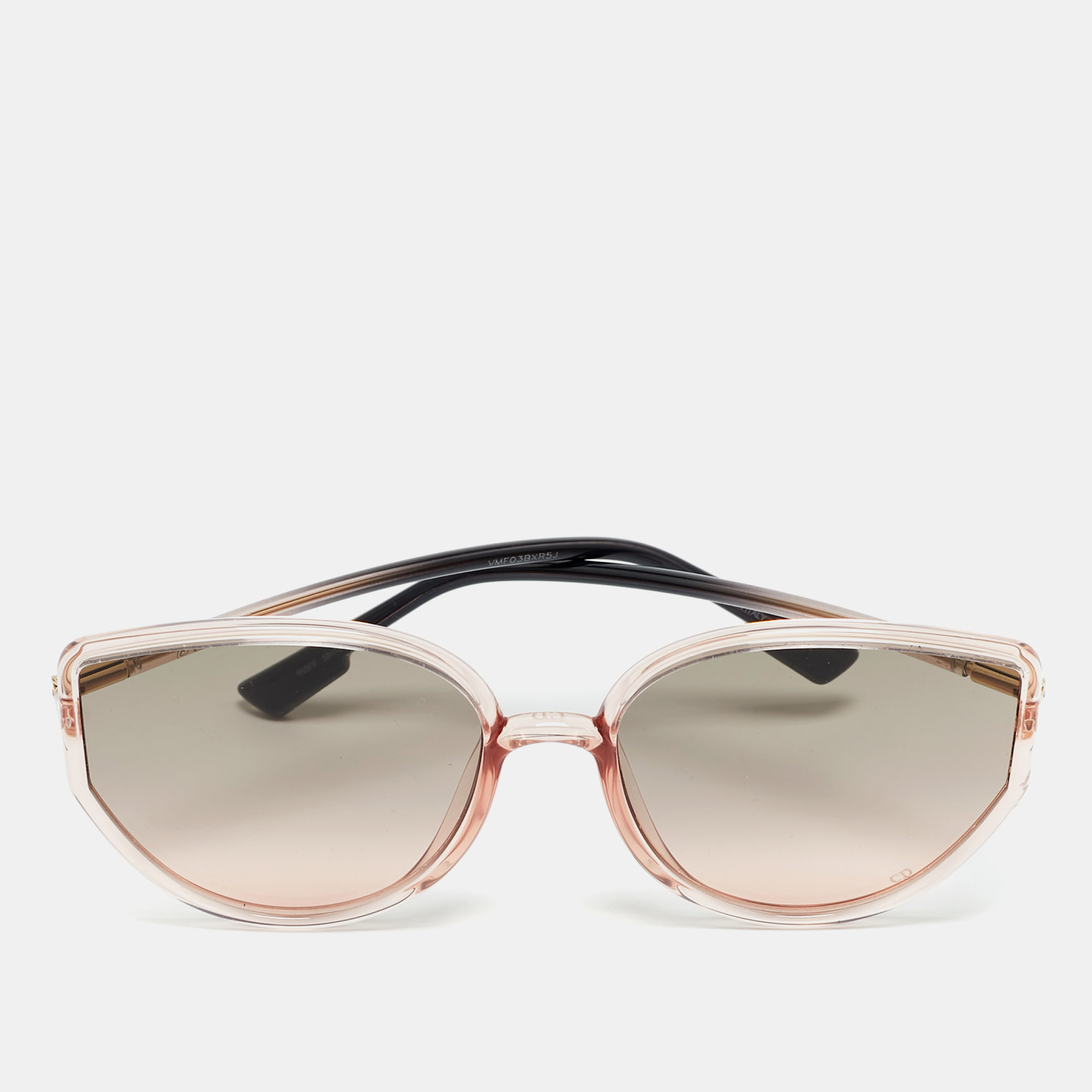 

Dior Peach Gradient SoStellaire4 Oversized Sunglasses, Orange