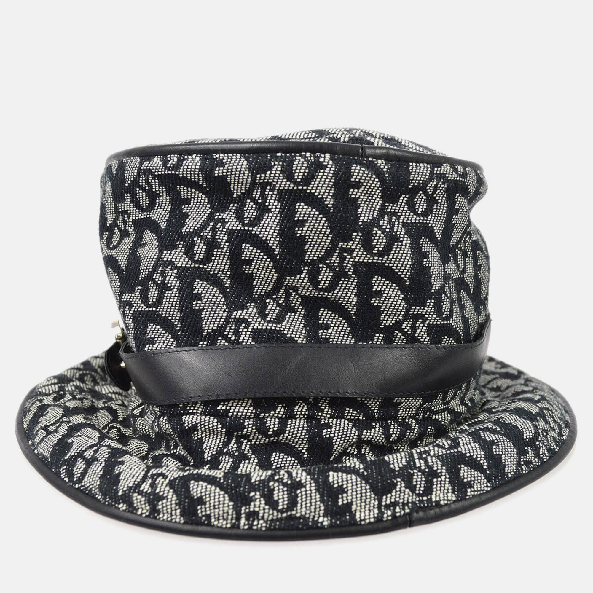 

Christian Dior Black Gray Trotter Hat