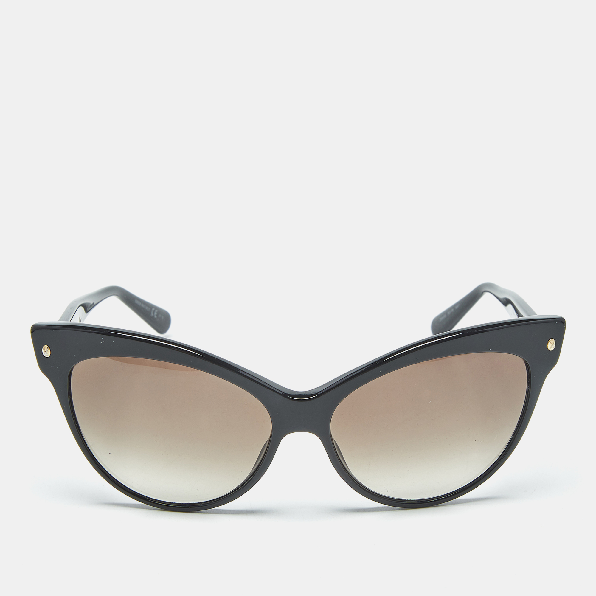 Pre-owned Dior Black Gradient 29aha Les Marquises Mohotani Cat Eye Sunglasses