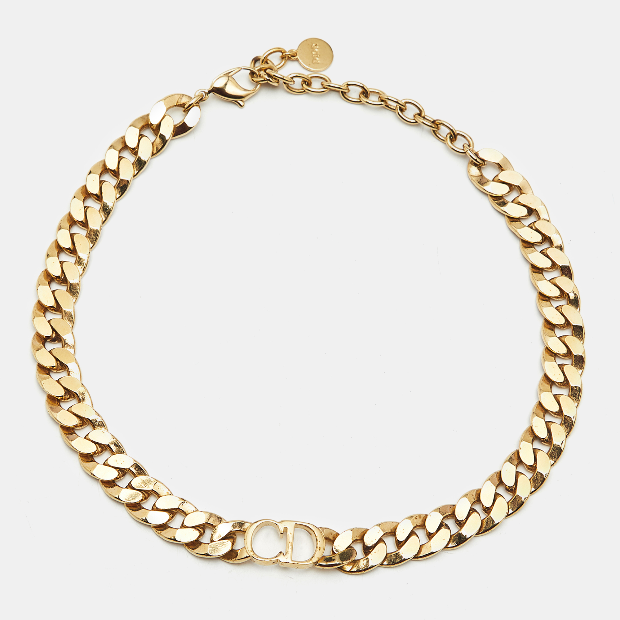 

Dior Etoile Danseuse Gold Tone Choker Necklace