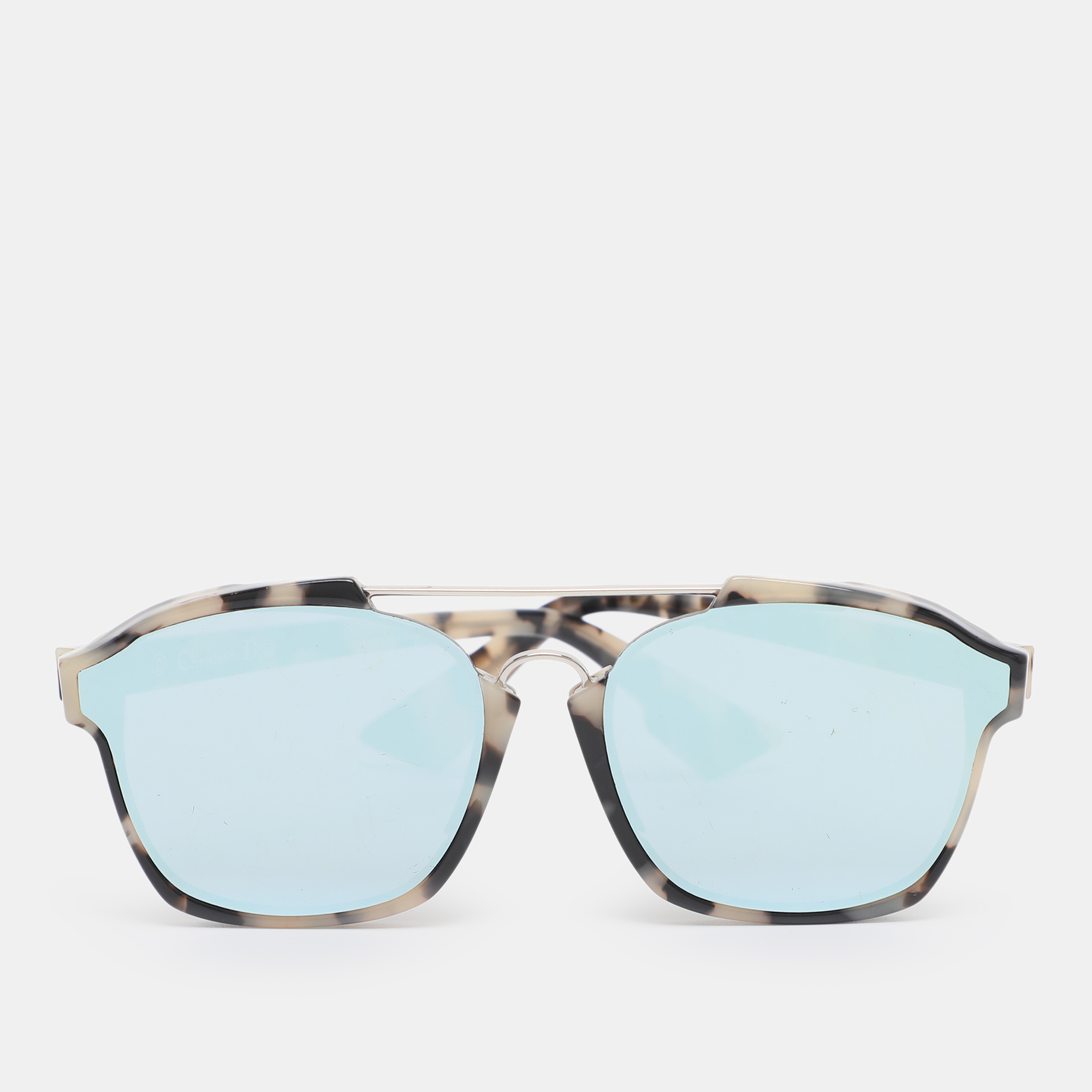 

Dior Beige/Grey Mirrored A4EA4 Abstract Aviators Sunglasses