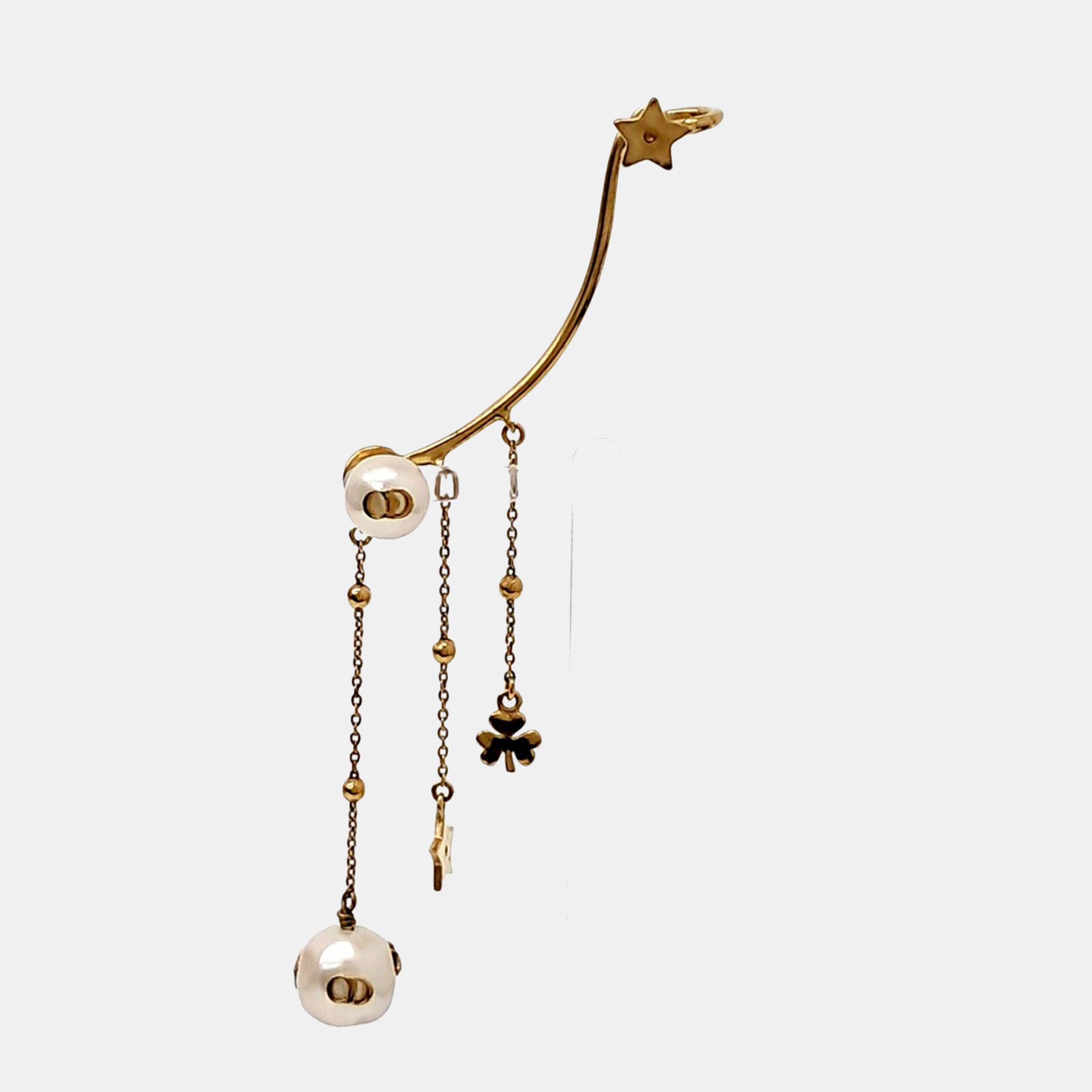 

Dior Gold Plated ear cuff