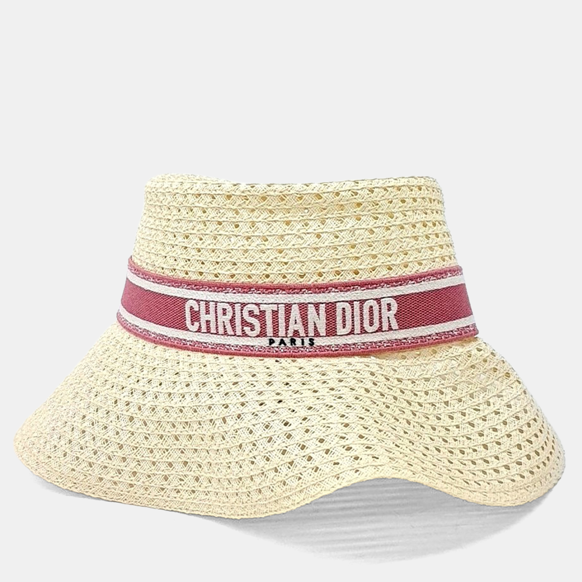 

Dior Beige Raffia Hat