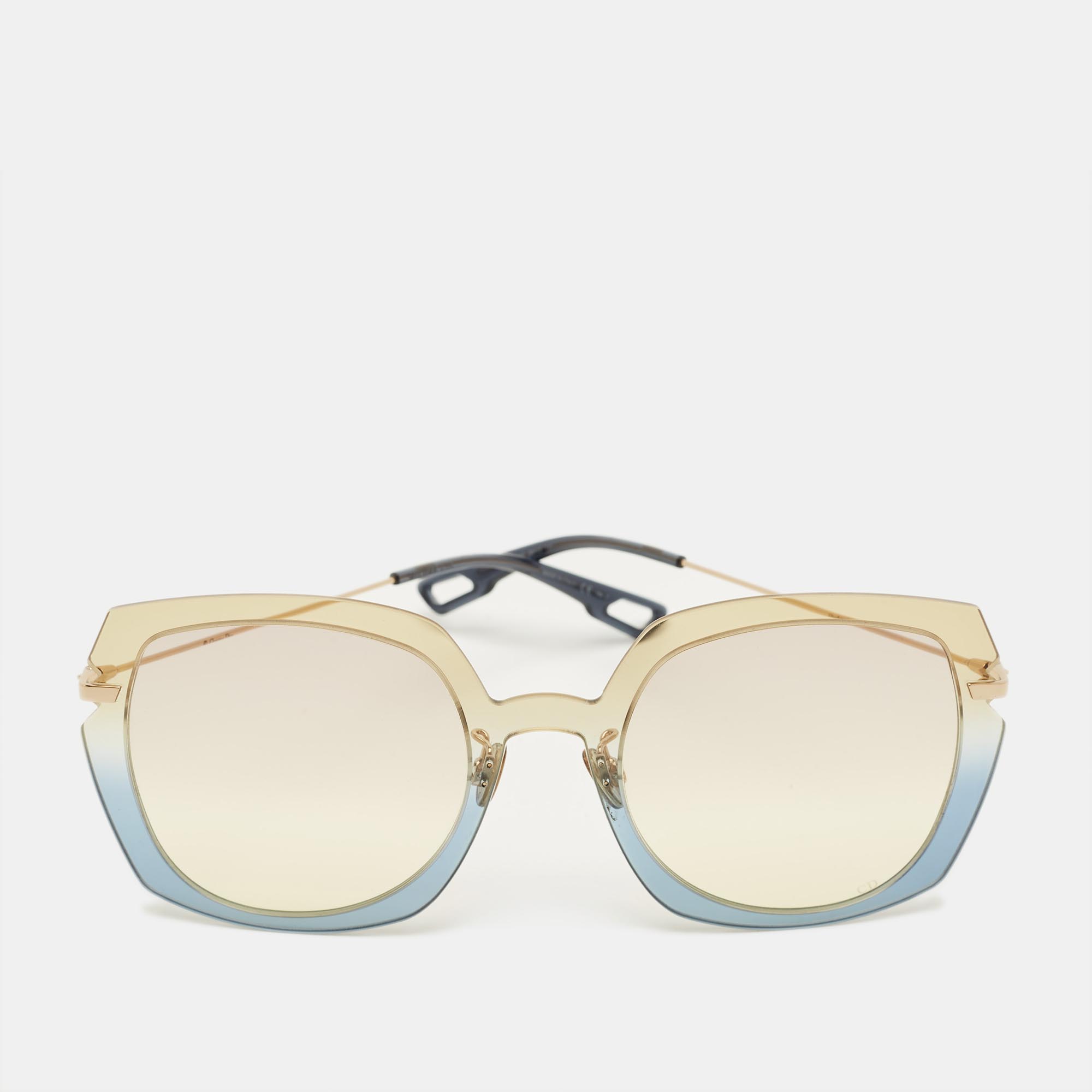 

Dior Pink/Yellow Gradient 3LGVC Altitude1 Oversized Sunglasses
