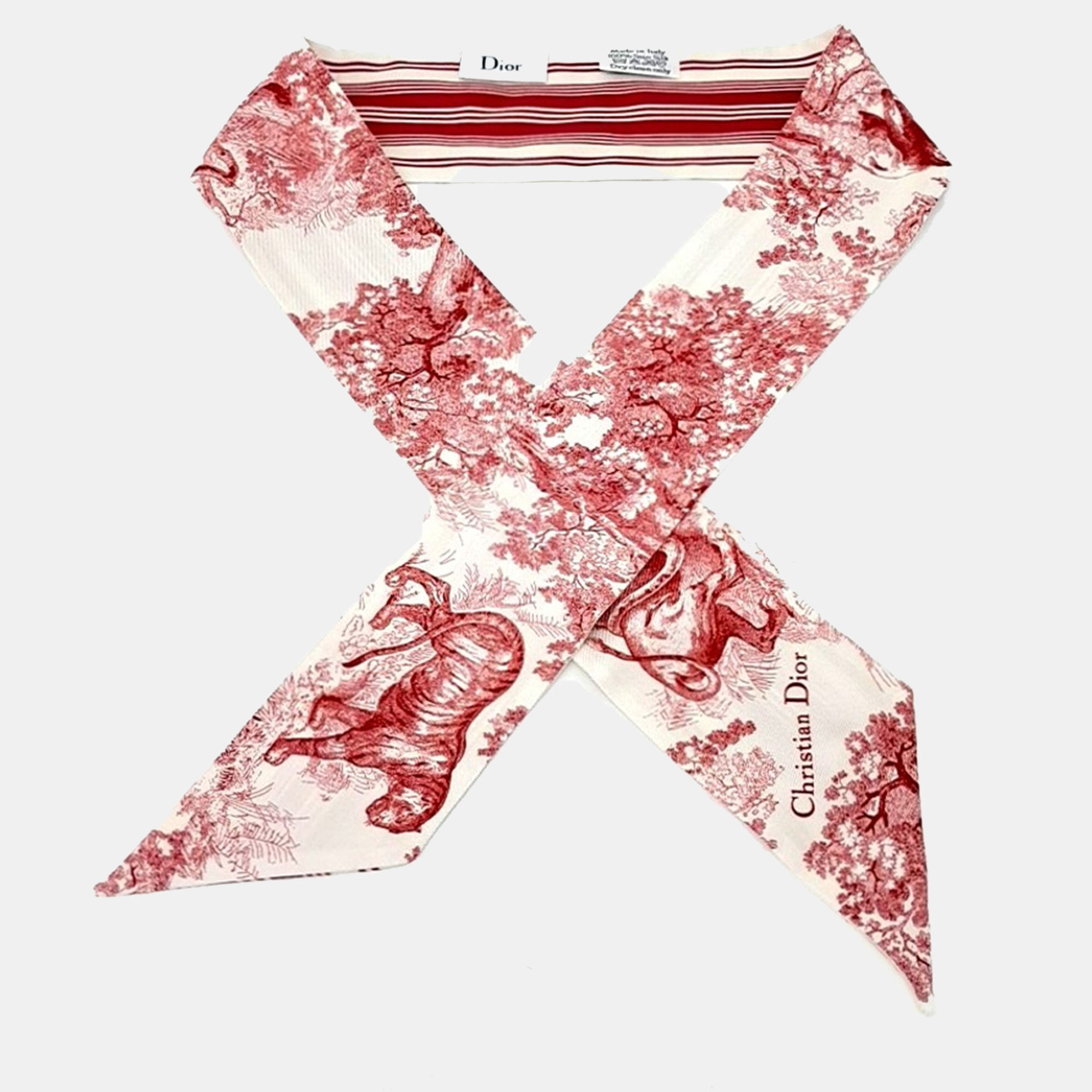 

Dior Silk Mitzah, Red