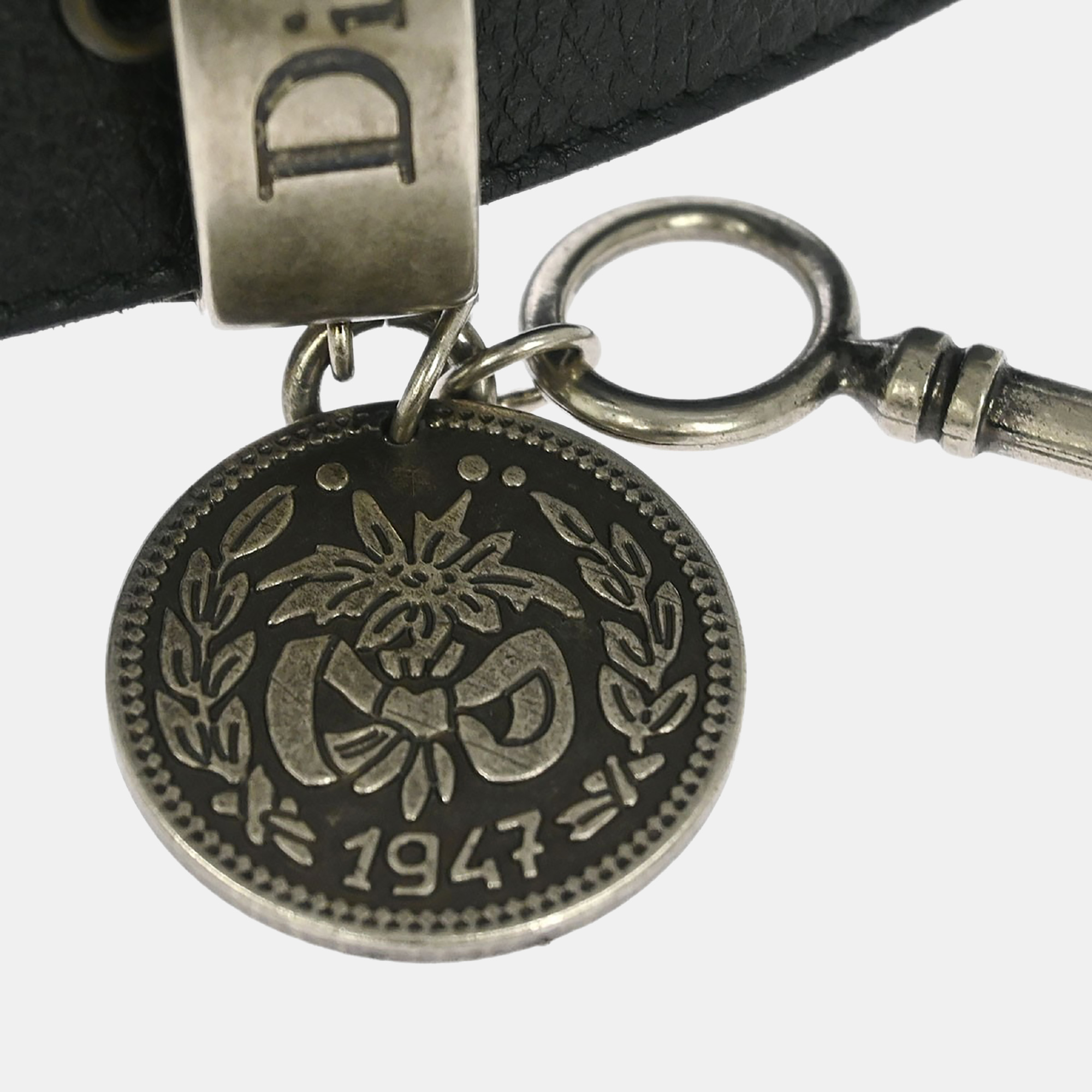 

Christian Dior Leather Belt Black #95