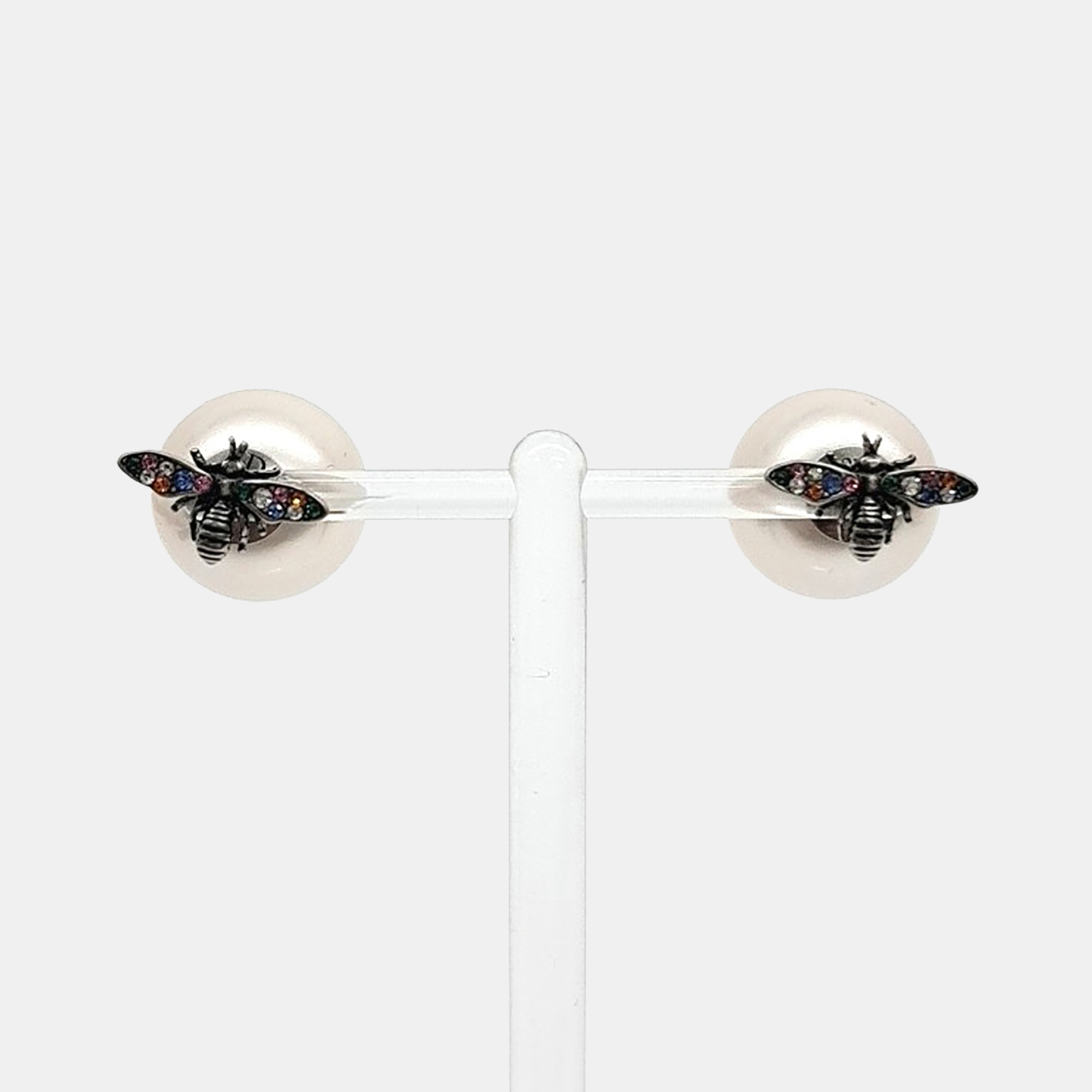

Christian Dior Tribal Earrings, Multicolor