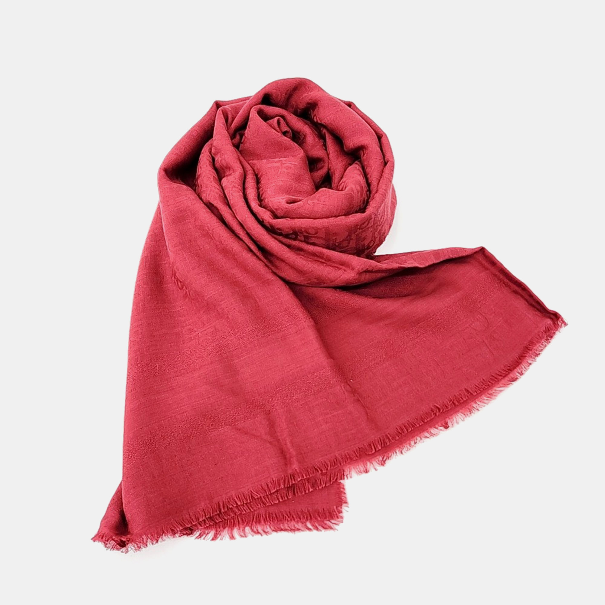 

Christian Dior Red Wool muffler