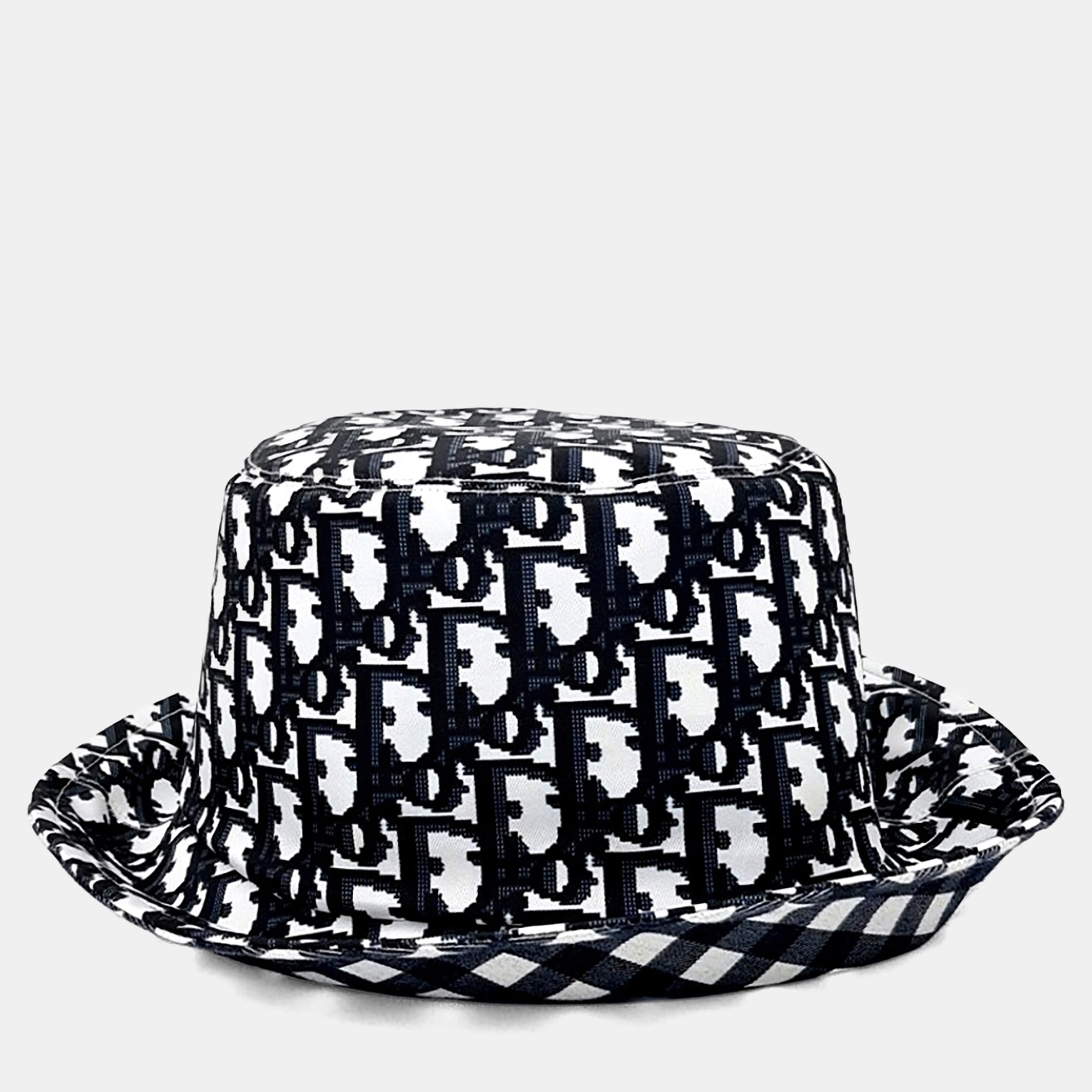 

Christian Dior reversible bucket hat, Navy blue