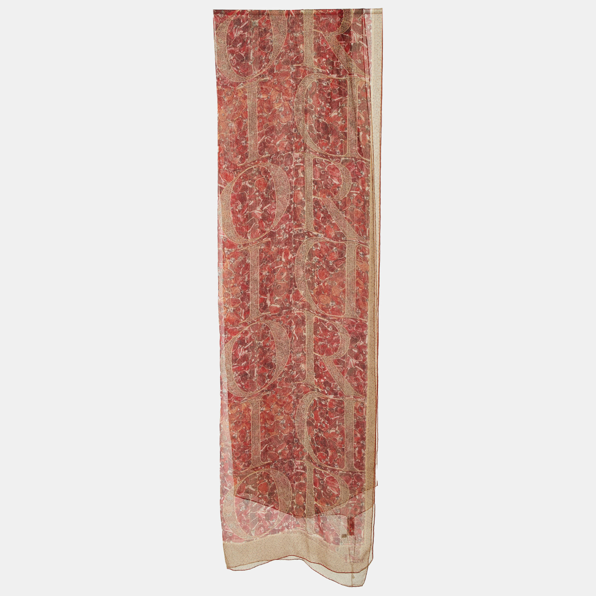 

Dior Multicolor Print Silk Scarf