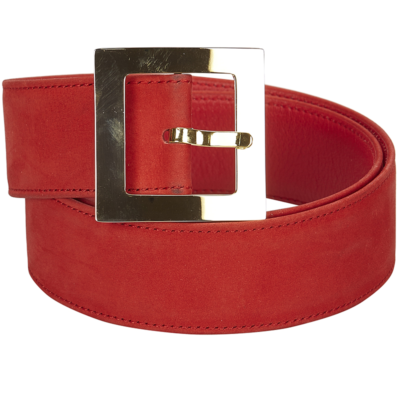 nubuck leather belt