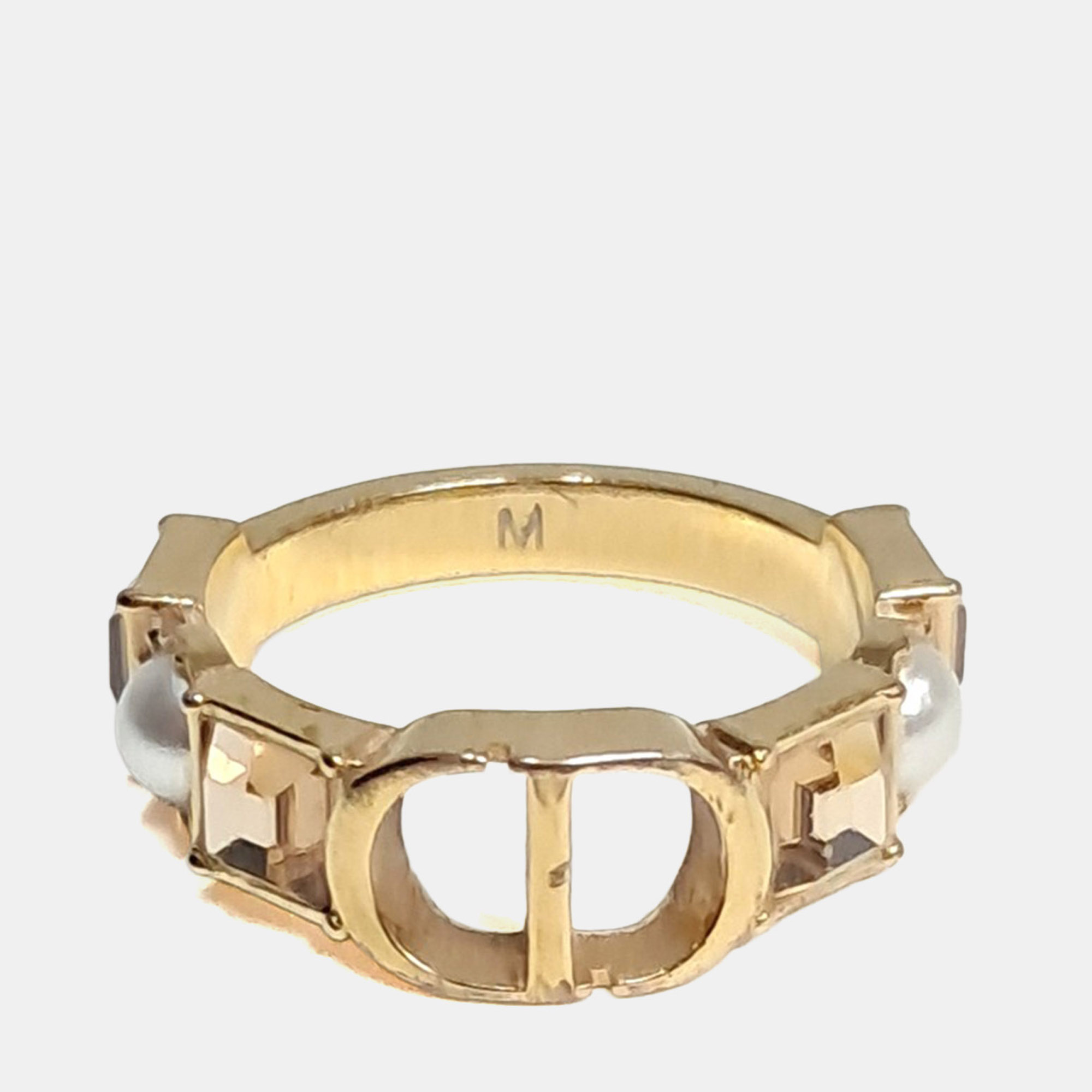 

Dior Gold Tone Metal Ring