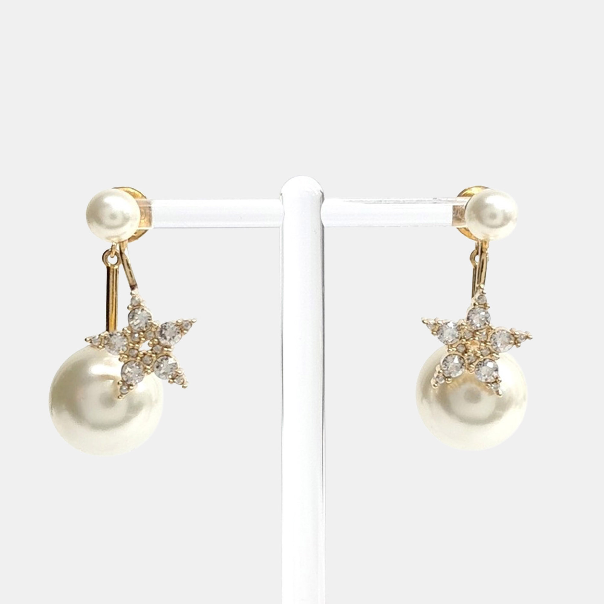Pre-owned Dior Christian Myabc Tribales Earrings In Multicolor