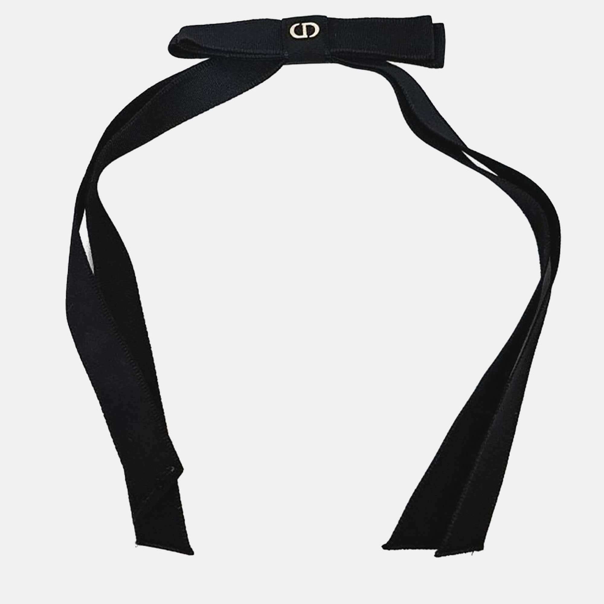 Christian Dior Black Hair Clip