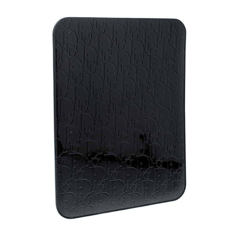 

Dior Black Patent Leather Diorissimo Tablet Case