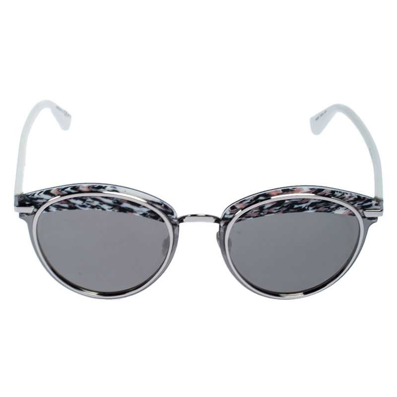 

Dior Monochrome Marble/ Grey Dior Offset1 Round Sunglasses