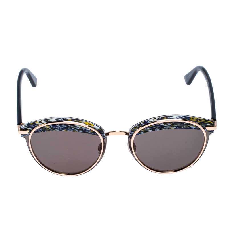 

Dior Multicolor Printed Offset1 Cat Eye Sunglasses