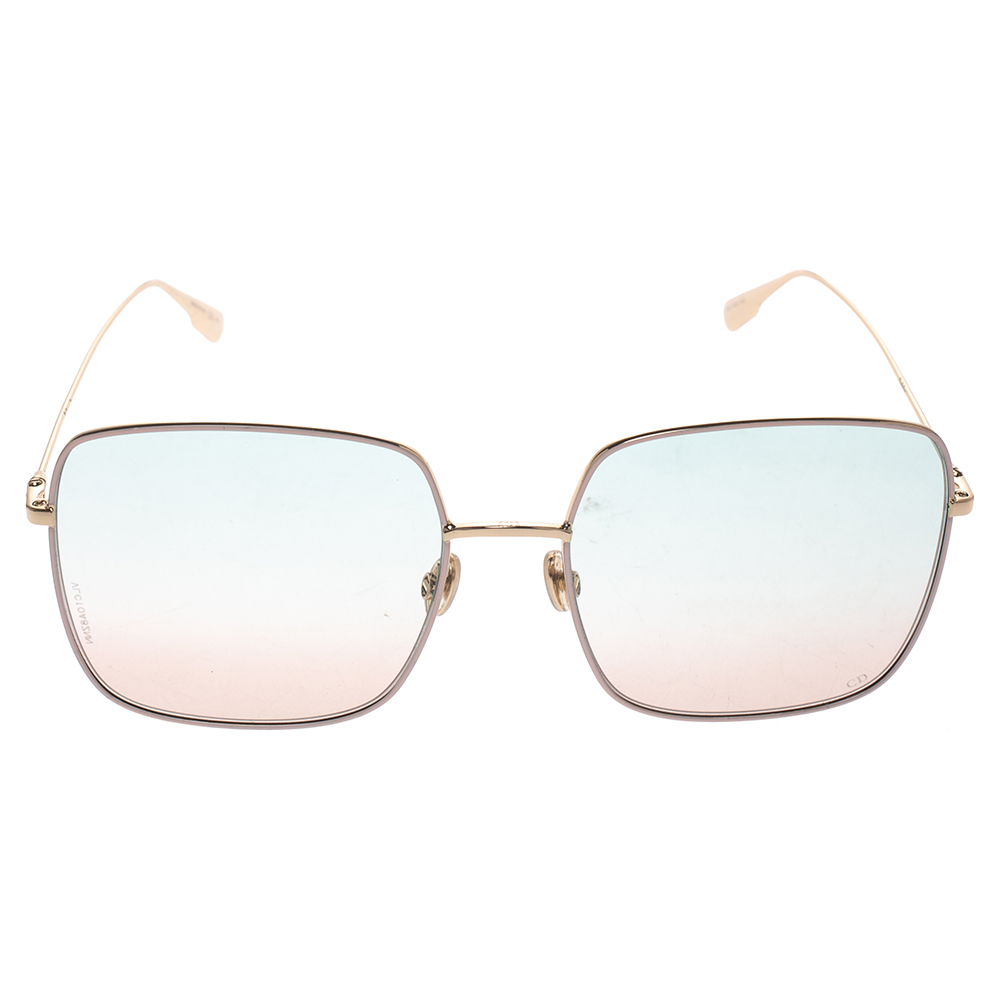 

Dior Gold Tri Color Gradient Clear DiorSoStellaire1 Sunglasses