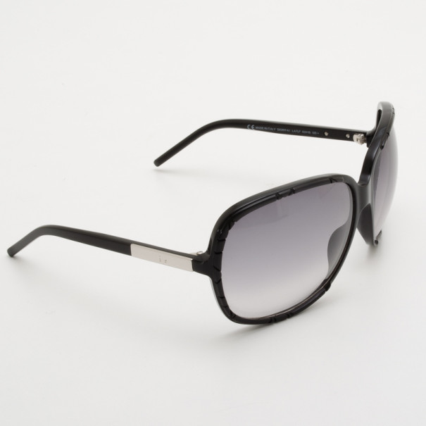 مملوكة مسبقًا Christian Dior Black Diorita1 Oversized Square Sunglasses