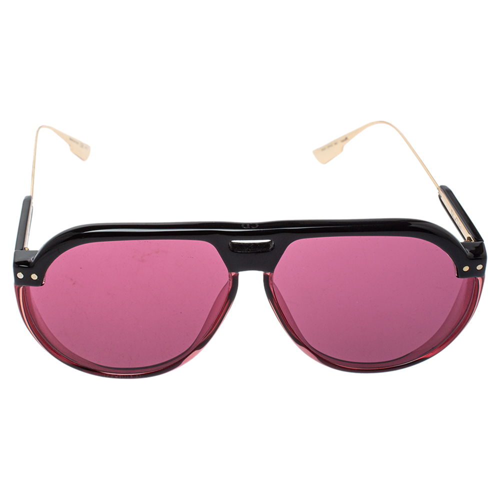 

Dior Pink/Black DiorClub3 Aviator Sunglasses