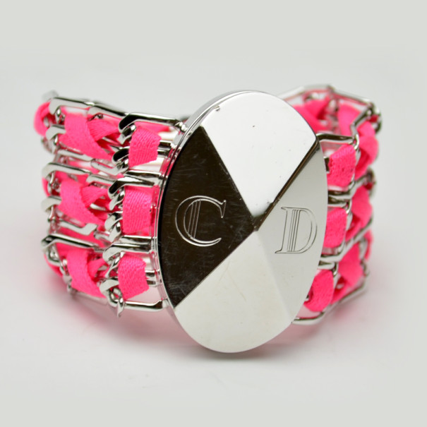 Pre Owned Dior Hot Pink Bracelet